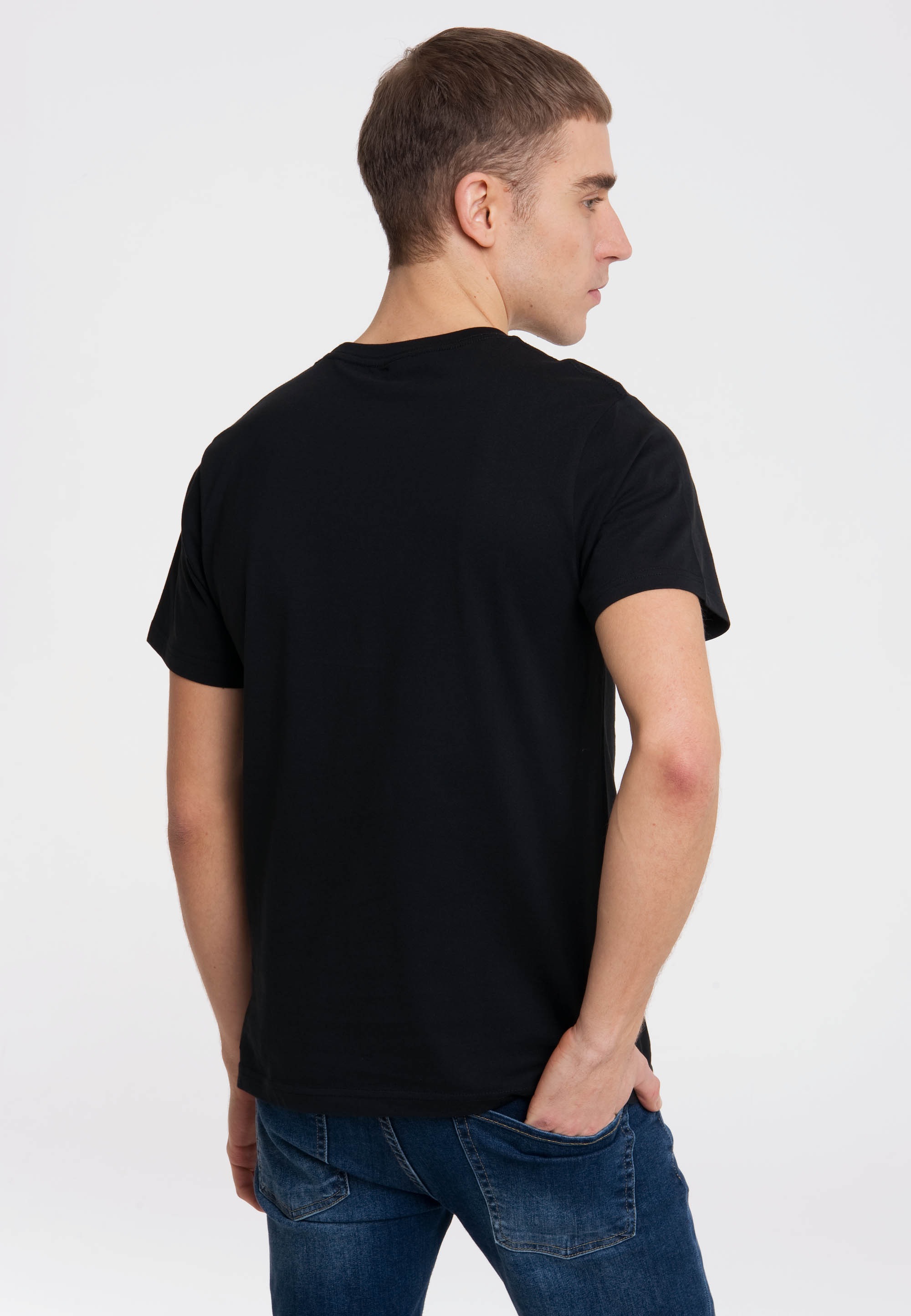 LOGOSHIRT T-Shirt »Marvel - Spider-Man & Iron Man«, mit Spiderman und Iron Man-Druck