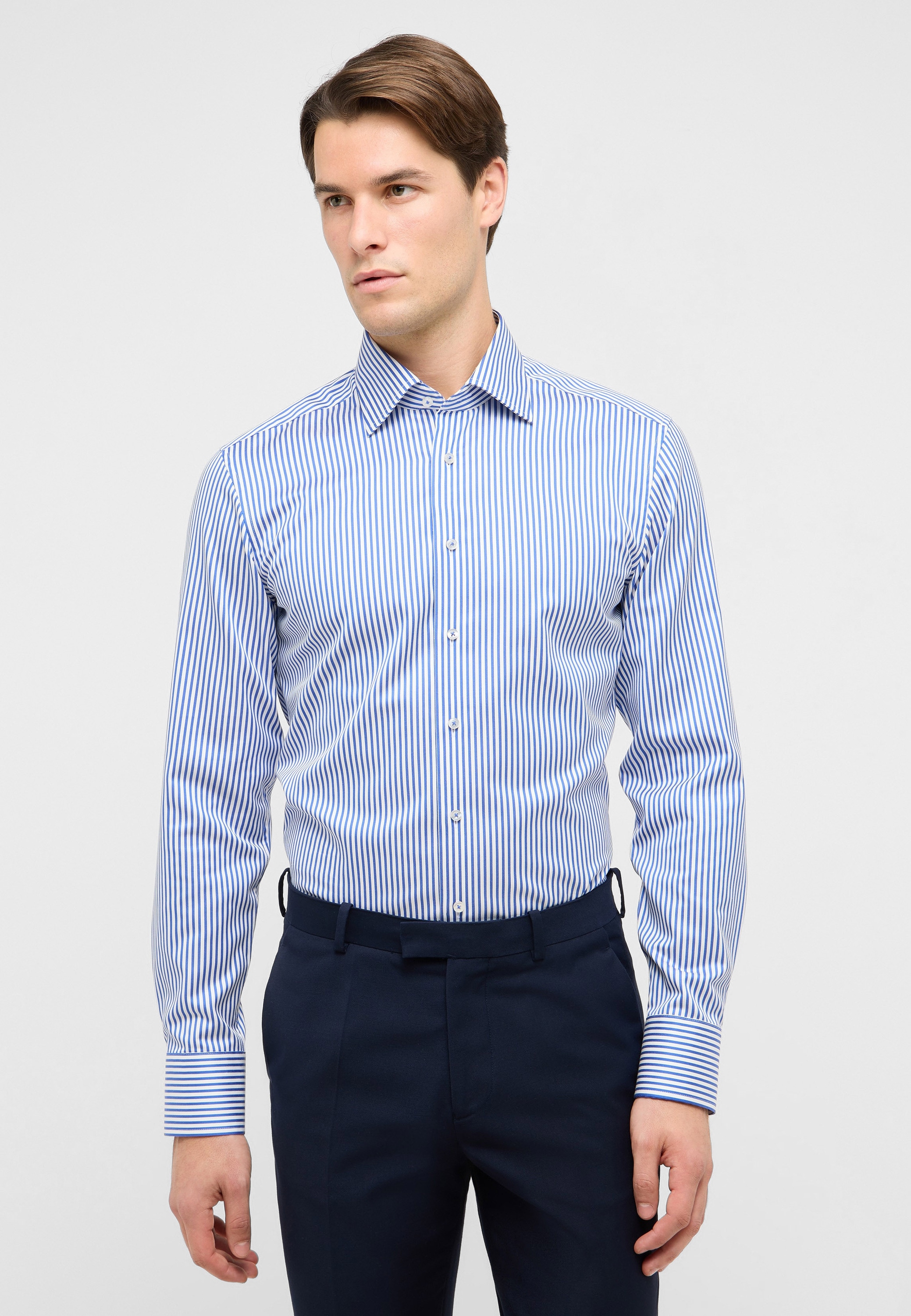 Eterna Langarmhemd »SLIM FIT« NON IRON (bügelfrei)