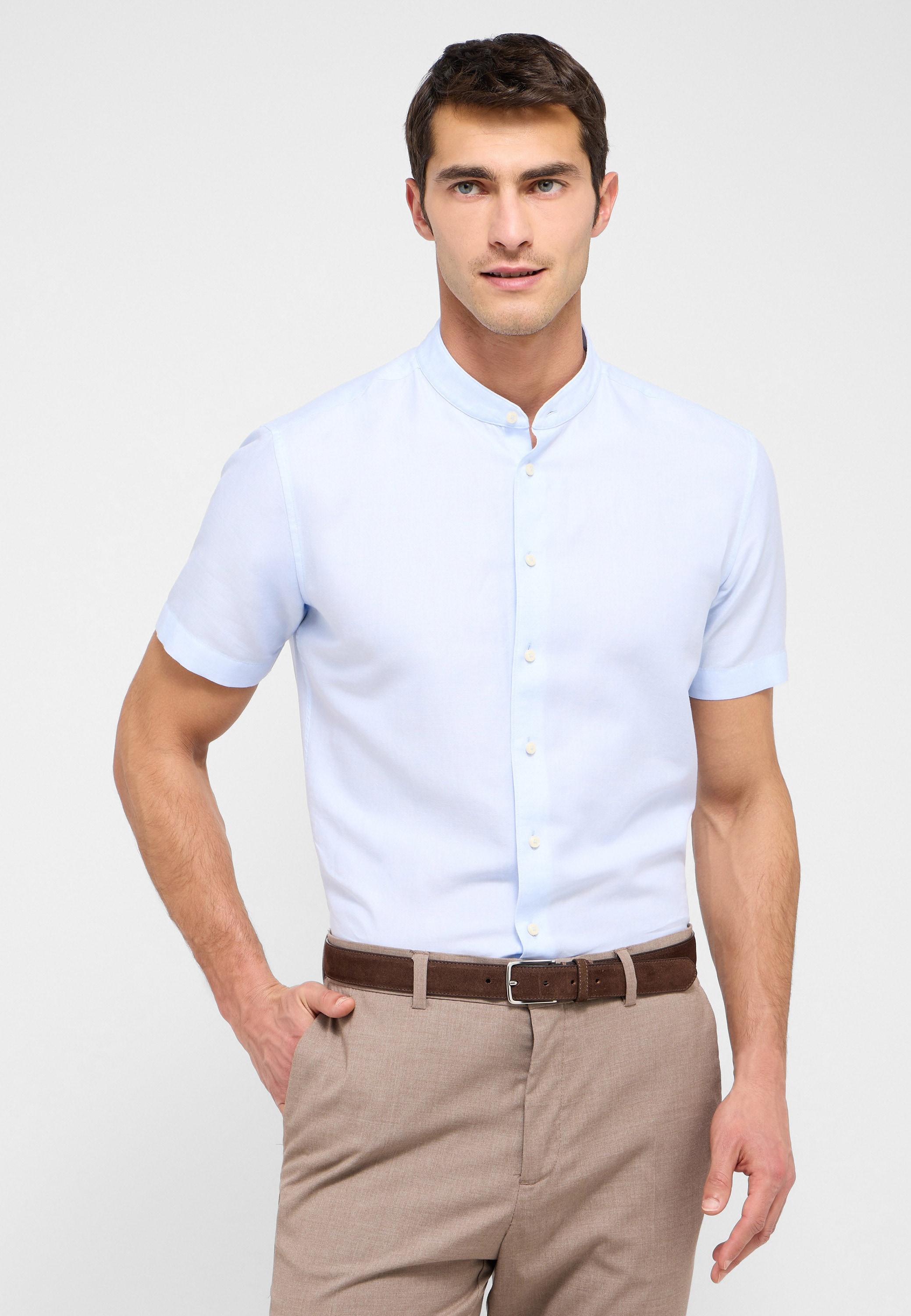 Eterna Kurzarmhemd "SLIM FIT", EASY IRON (bügelleicht) günstig online kaufen