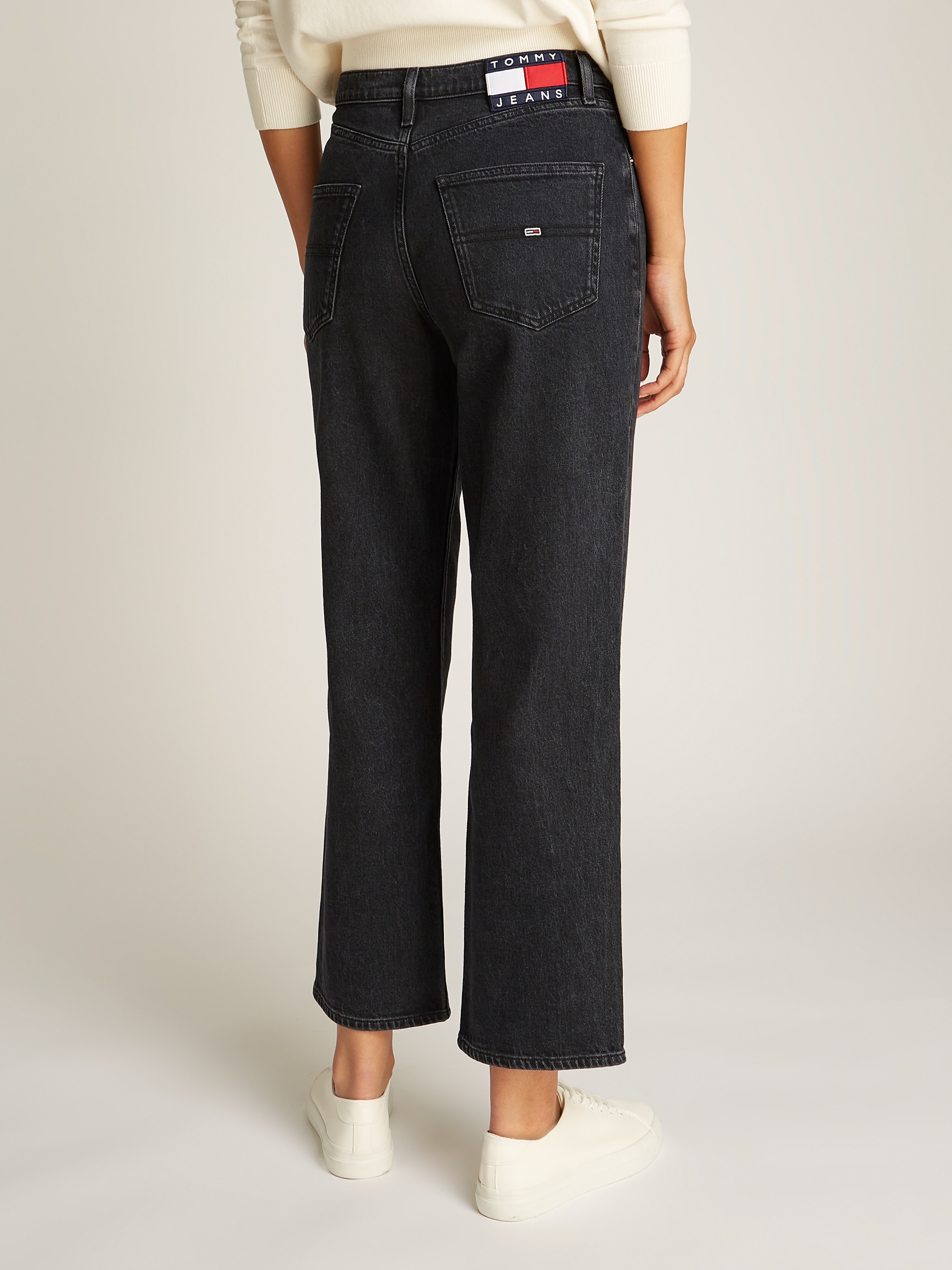 Tommy Jeans Straight-Jeans »Layla High Rise Slim Straight«, in Knöchellänge