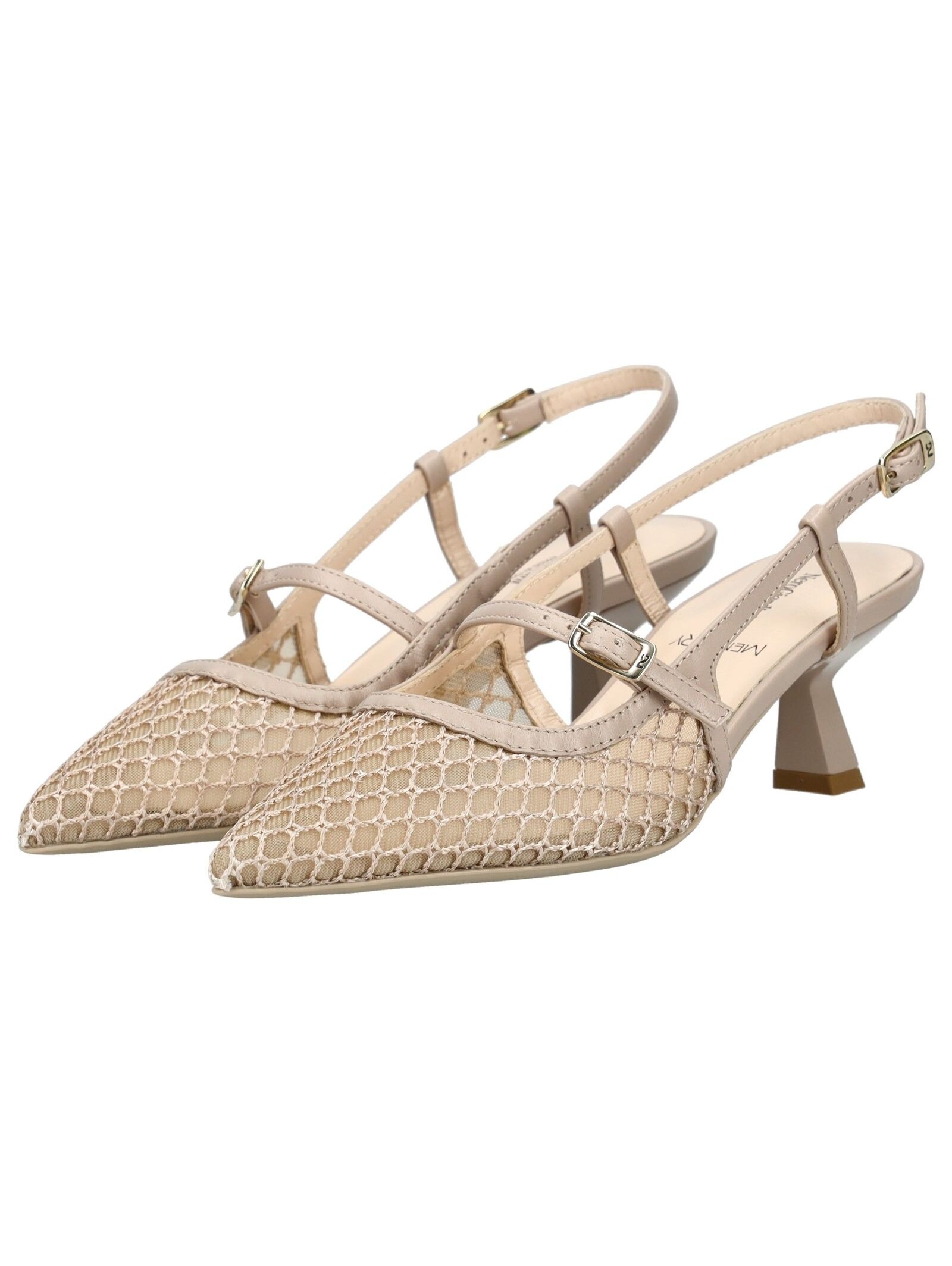 Nero Giardini Slingpumps »Nero Giardini Pumps Leder/Textil«