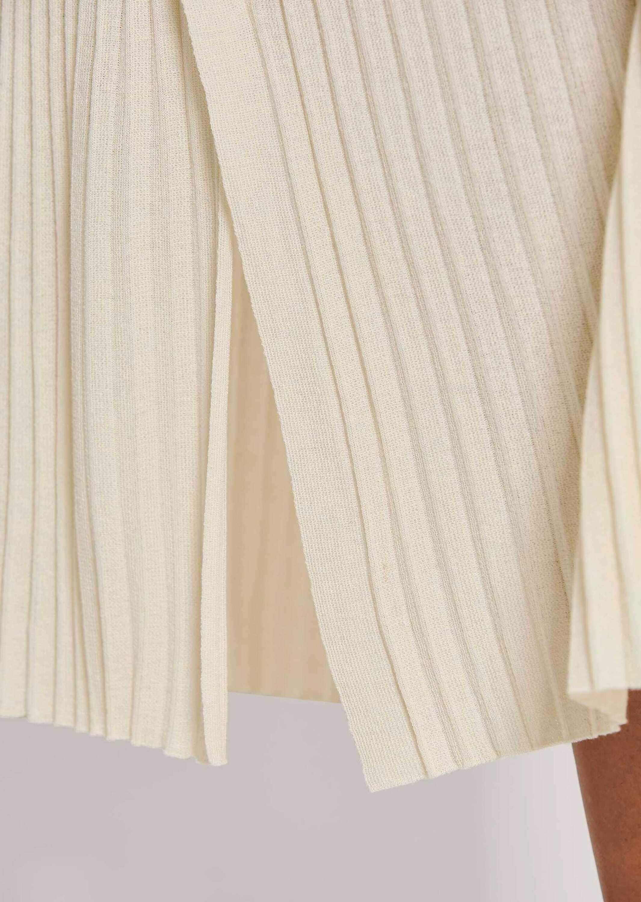 MADELEINE Strickkleid »Plissee-Rock Midi-Strickrock mit elastischem Bund, Plissee«