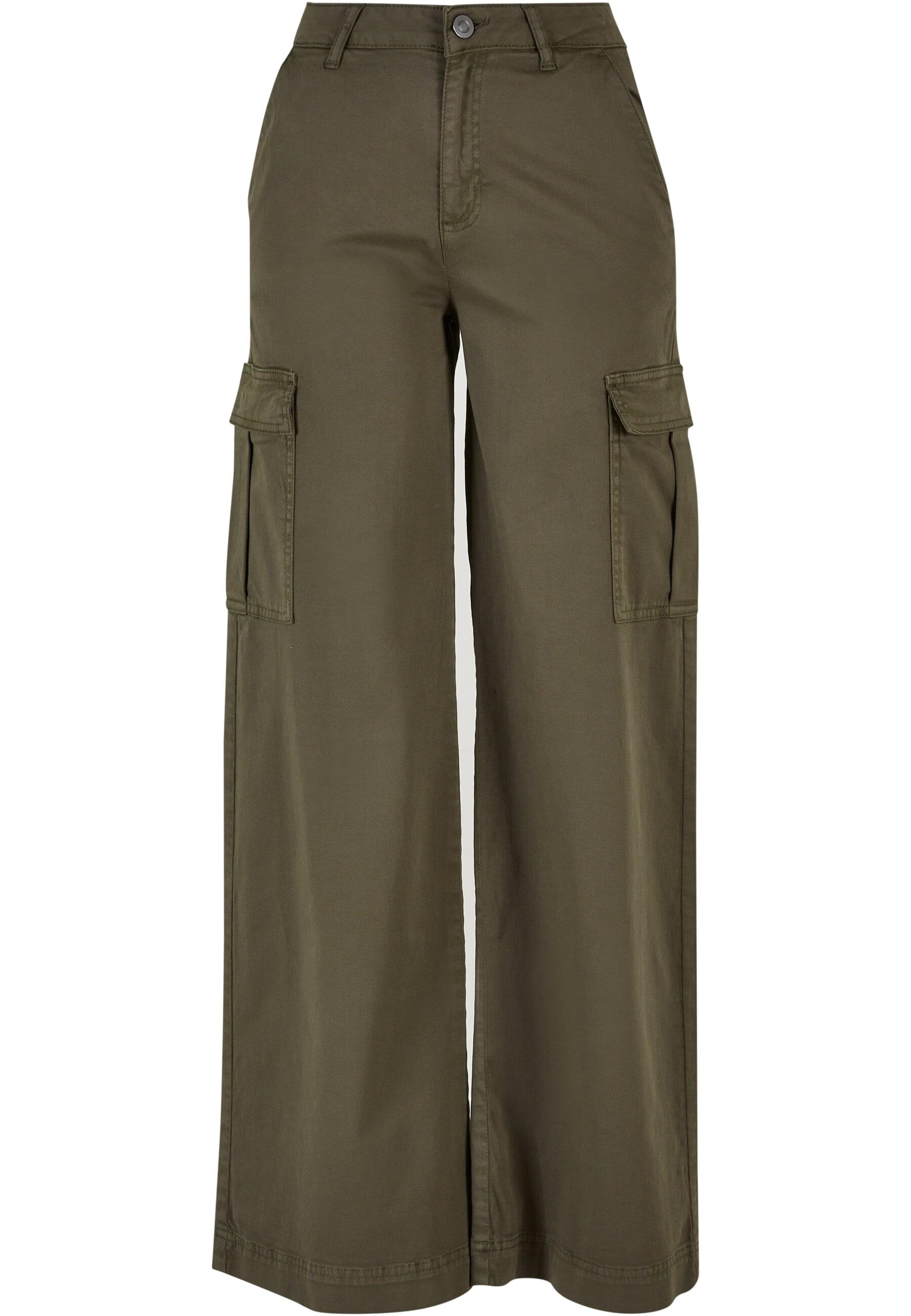 URBAN CLASSICS Stoffhose "Urban Classics Damen", (1 tlg.)