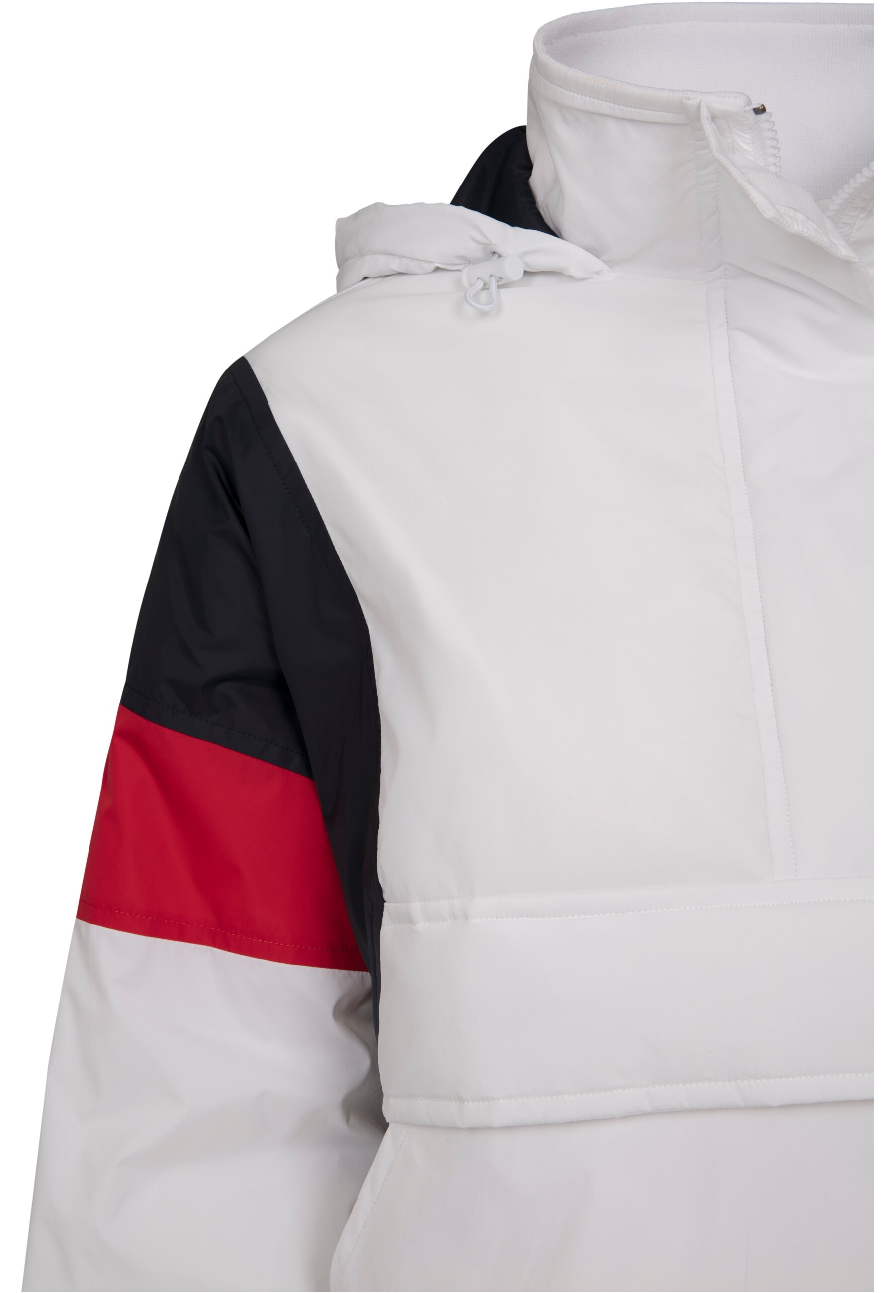 URBAN CLASSICS Allwetterjacke »Urban Classics Damen Ladies 3-Tone Padded Pull Over Jacket«, (1 St.), mit Kapuze