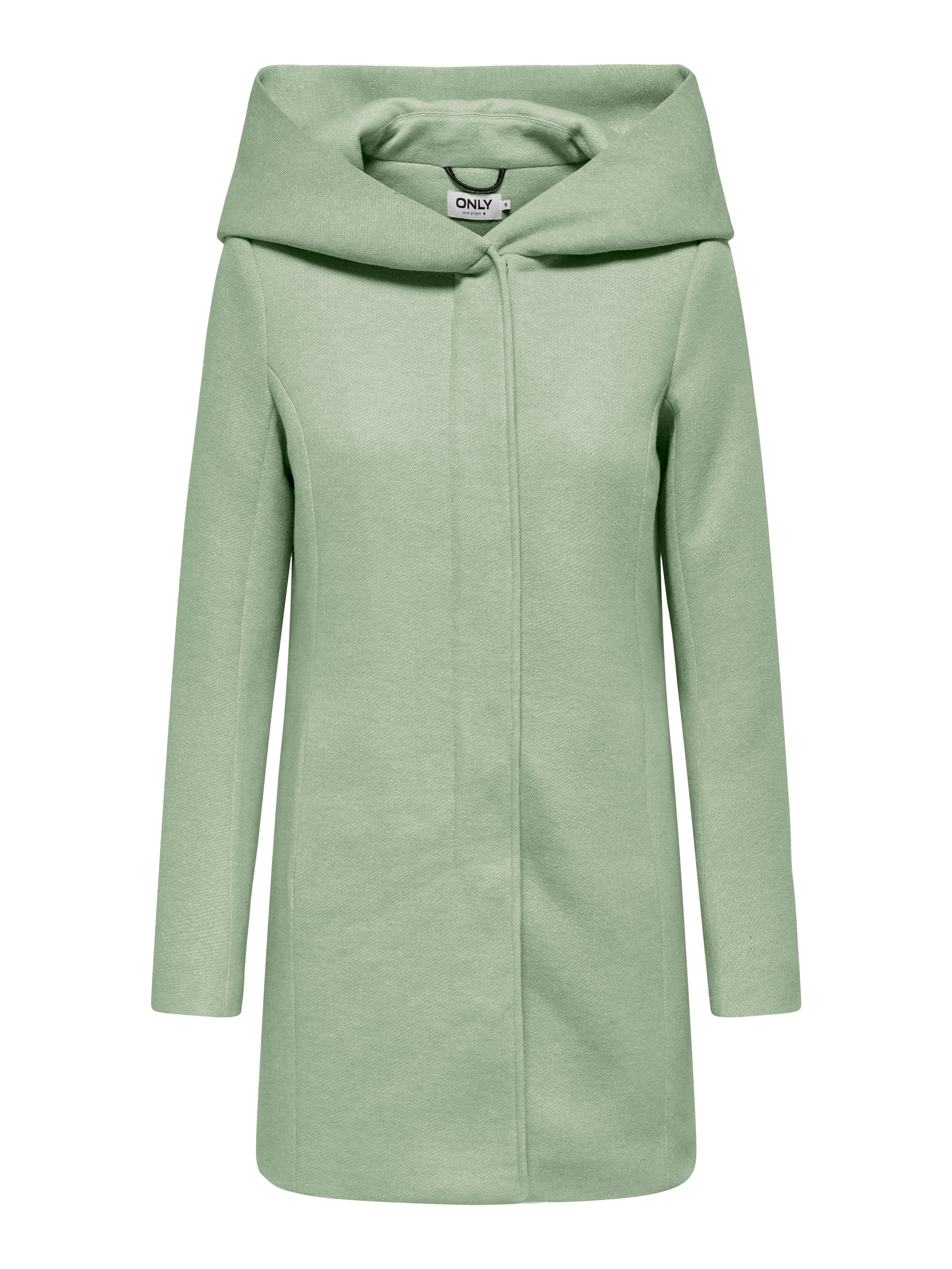 ONLY Langjacke »ONLSEDONA LIGHT COAT OTW NOOS« mit Kapuze Materialmix