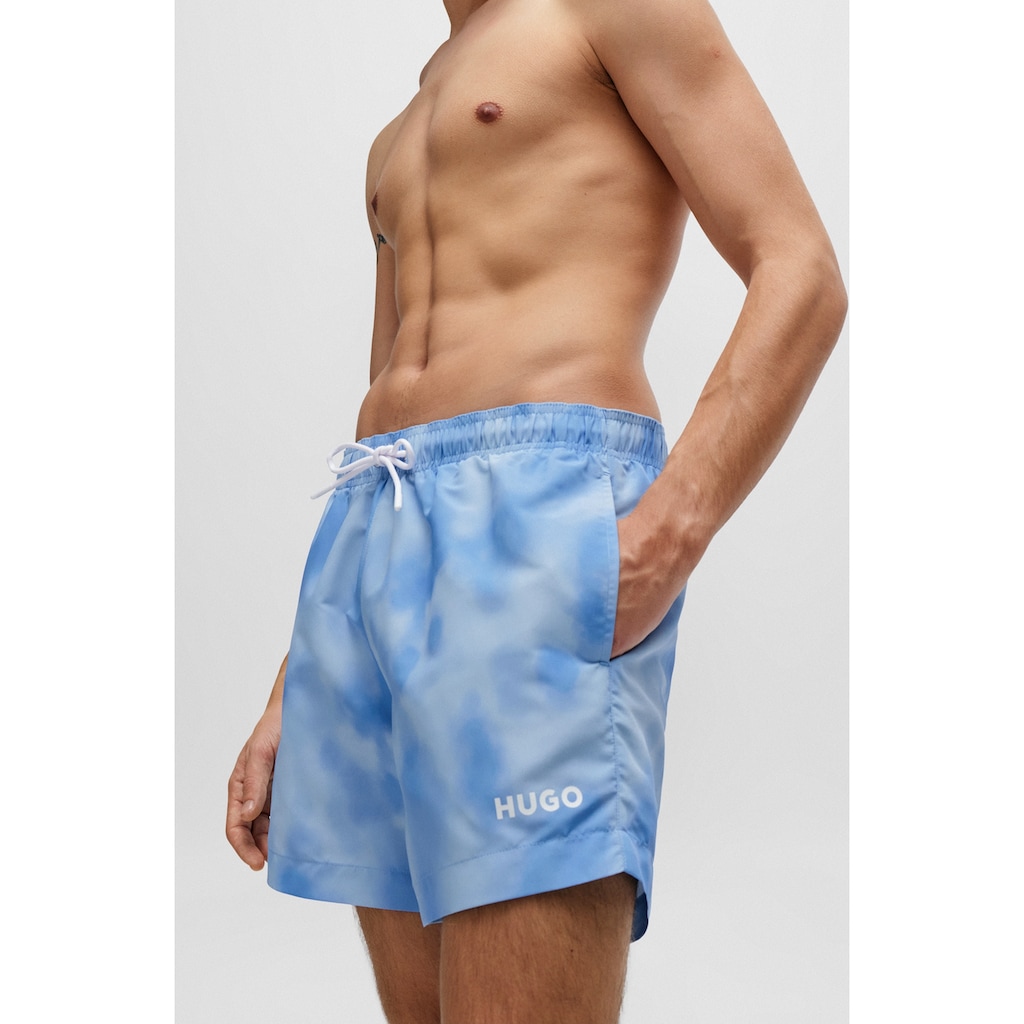 HUGO Underwear Badeshorts »WES«, mit Batik-Print