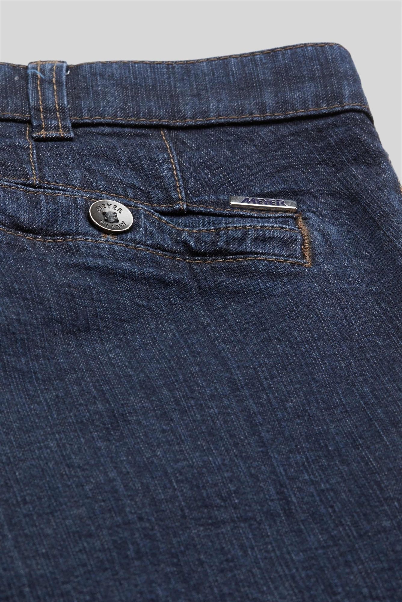 MEYER 5-Pocket-Jeans »Diego« mit Stretch-Dehnbund