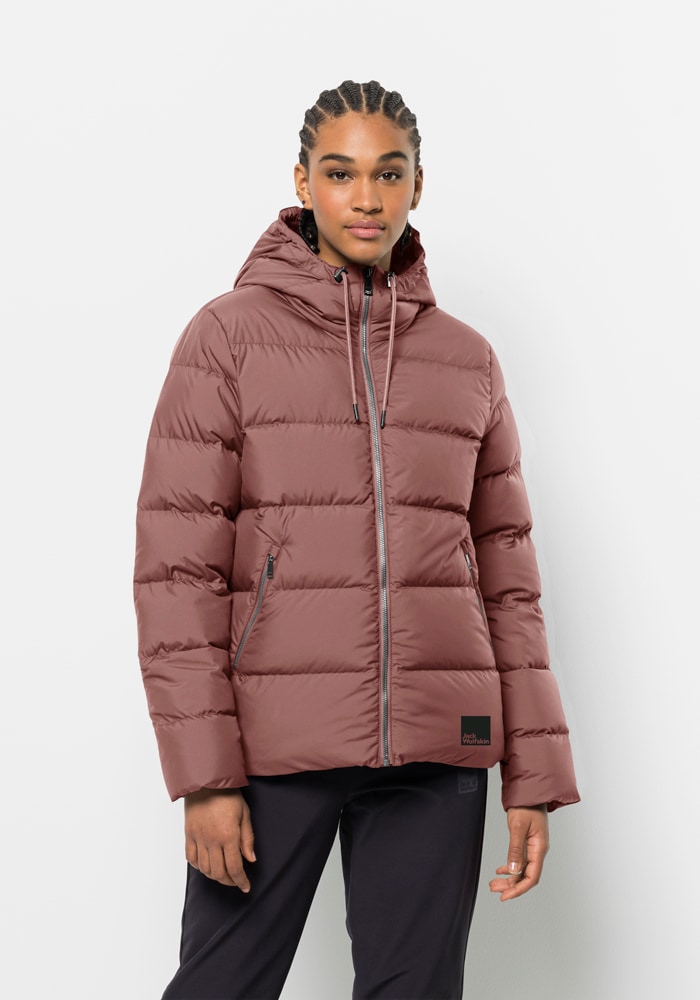 Jack Wolfskin Daunenjacke "FROZEN PALACE JACKET W", mit Kapuze