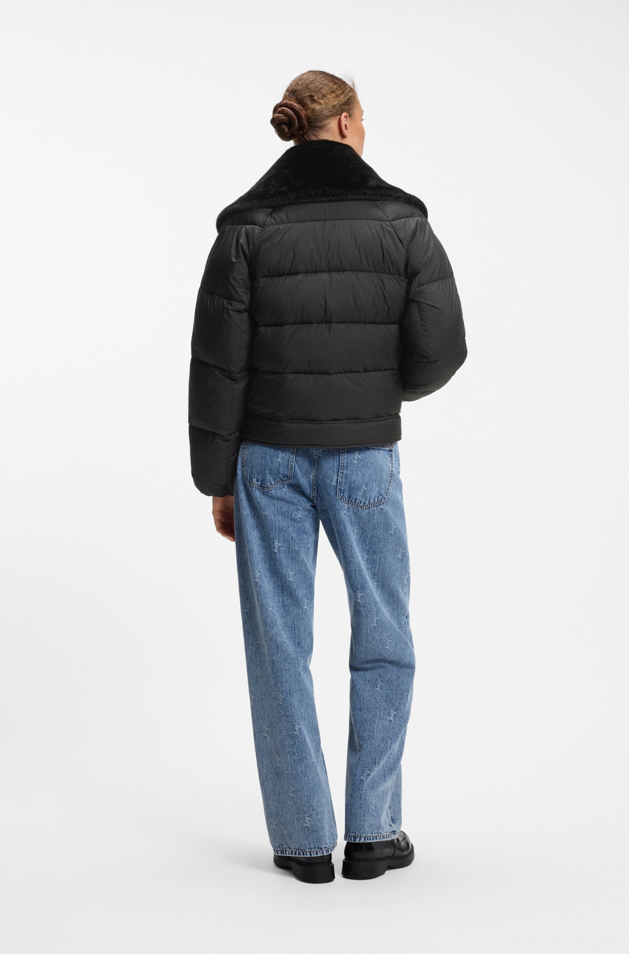 HUGO Steppjacke »Fleuv« mit wasserabweisendem Finish