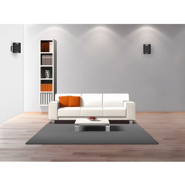 Hama Stromkabel »für Sonos PLAY:1/PLAY:5«, Typ C (Eurostecker), 300 cm, Euro -Netzkabel, beidseitig gewinkelt, 3m, schwarz | BAUR
