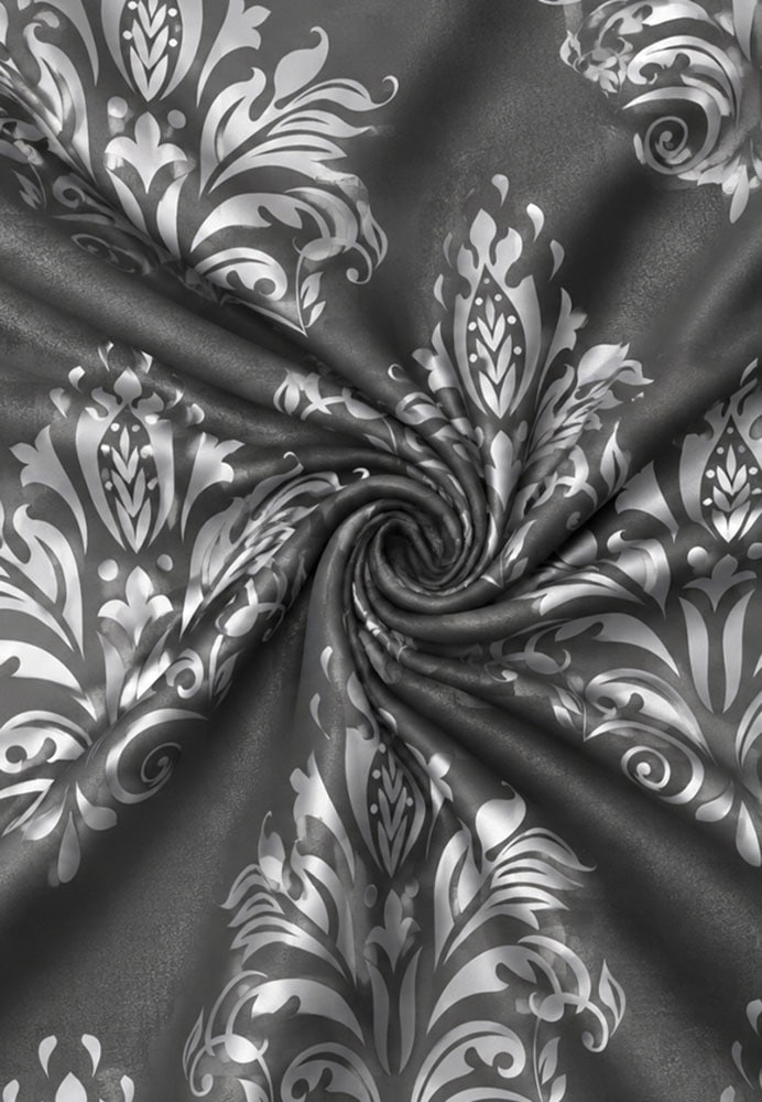 Castell - Markenbettwäsche Bettwäsche »0350368 Polycotton-Biber Bettwäsche 65% Baumwolle, 25% Polyester« 2 wärmend weich, Reißverschluss, Winterbettwäsche, Damast-Muster