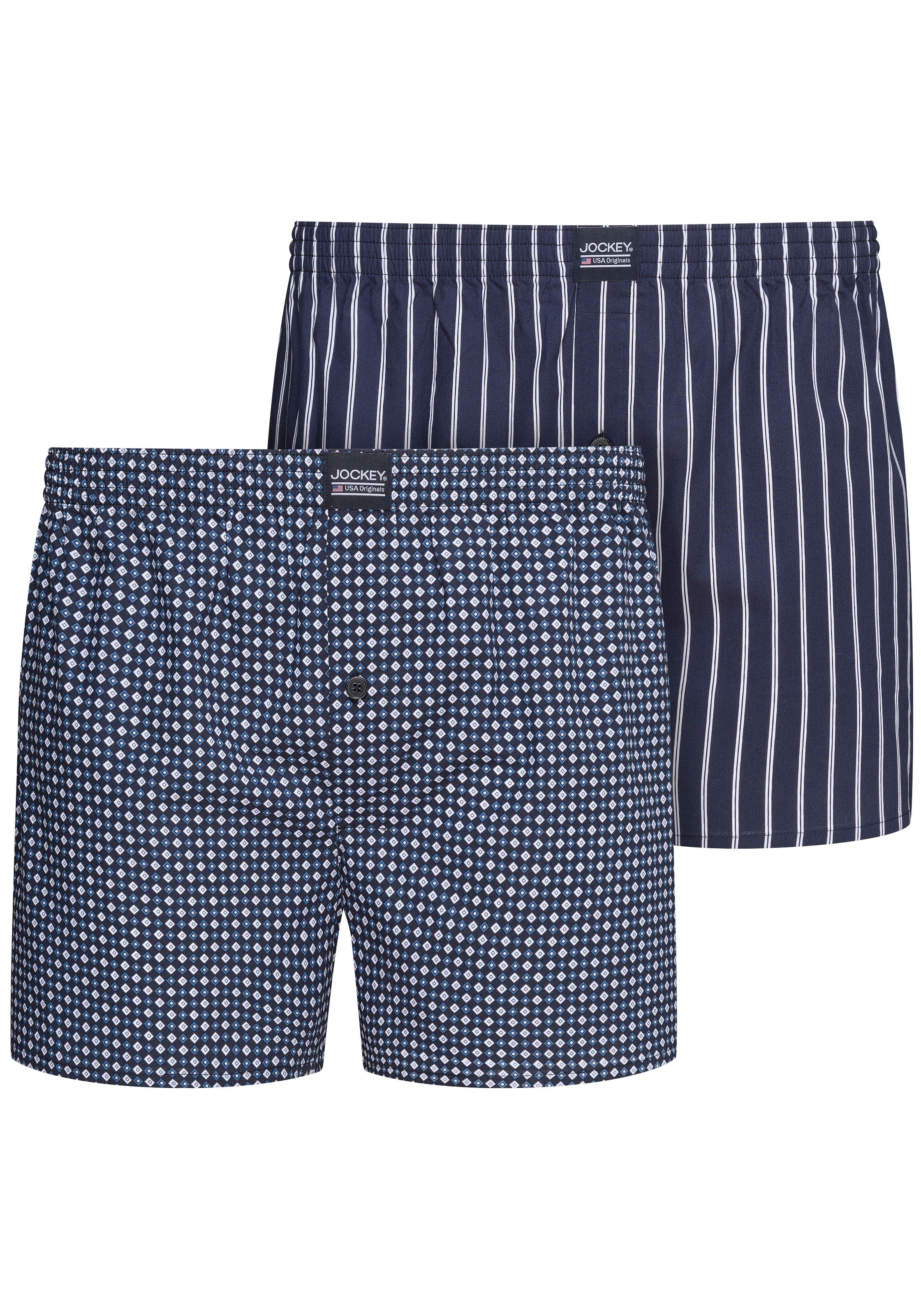 Jockey Webboxer "Everyday Woven", mit Eingriff und elastischem Bund günstig online kaufen