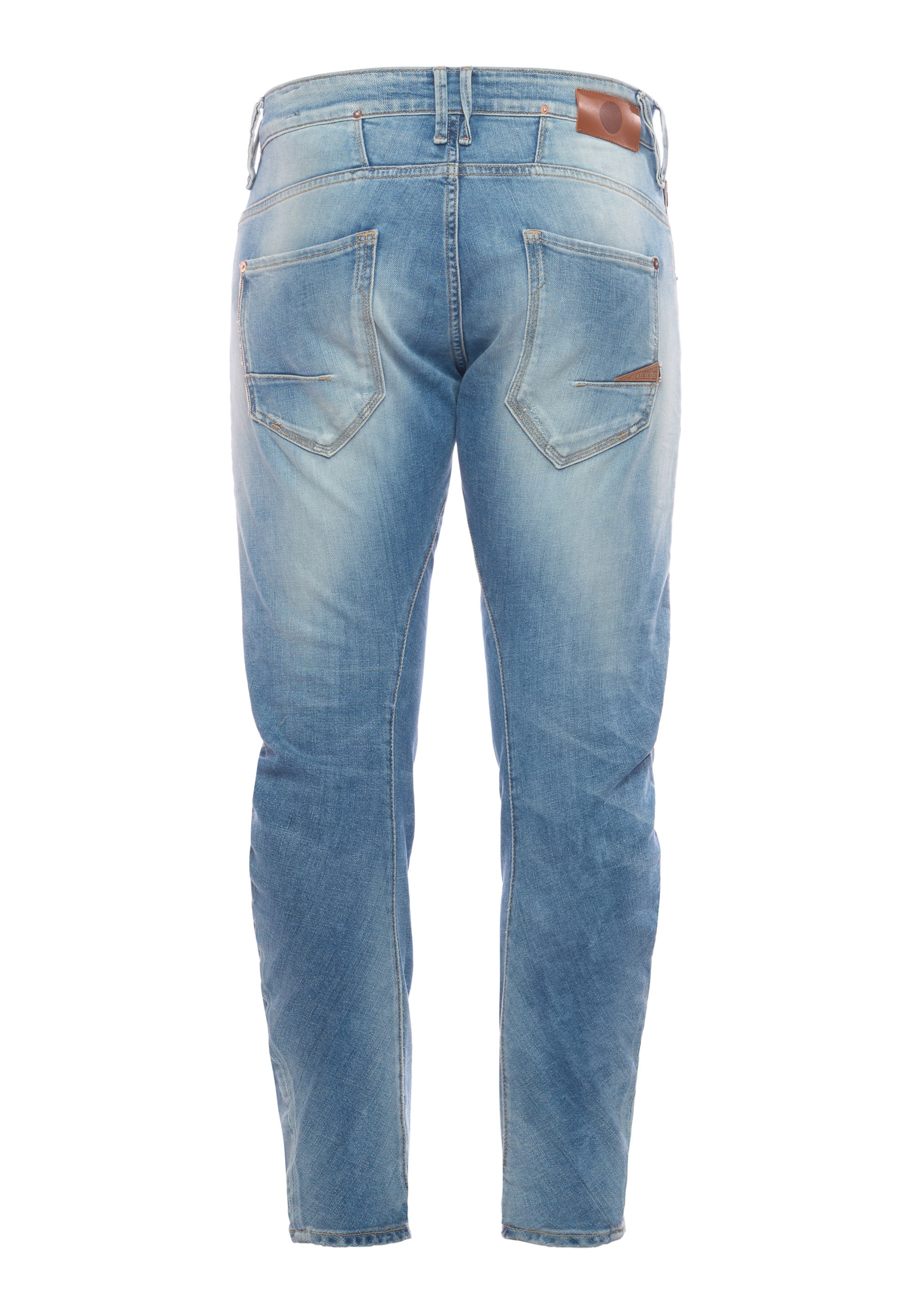 Le Temps Des Cerises Stoffhose »JEAN«, mit lässigen Used-Elementen