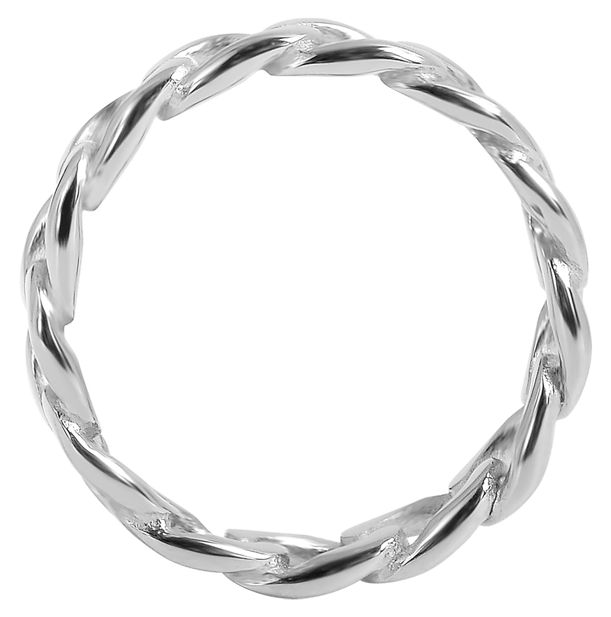 Adelia´s Fingerring »Damen Ring aus Edelstahl«