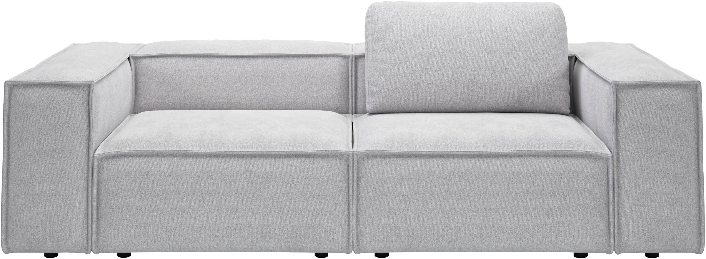 Places of Style 2-Sitzer »Watertown, modernes Sofa 246 cm breit, auch in Feincord«, stilvolles Sofa für 2 Personen mit extra breiter Sitzfläche