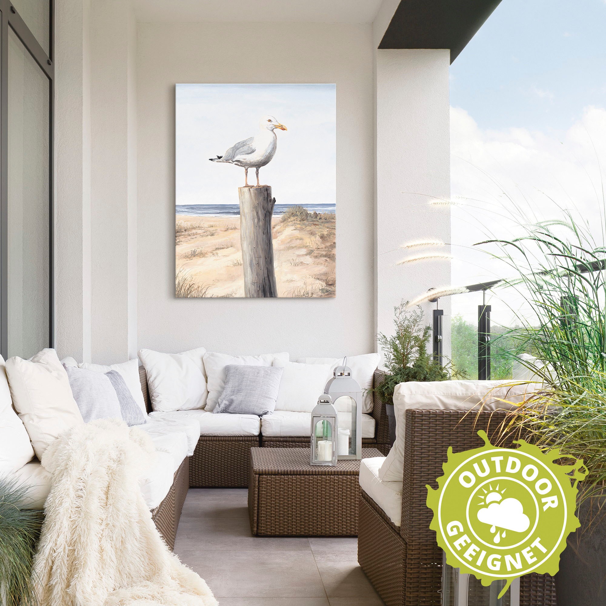 Artland Wandbild "Möwe" Vögel 1 Stk. tlg. als Alubild, Leinwandbild, Poster günstig online kaufen