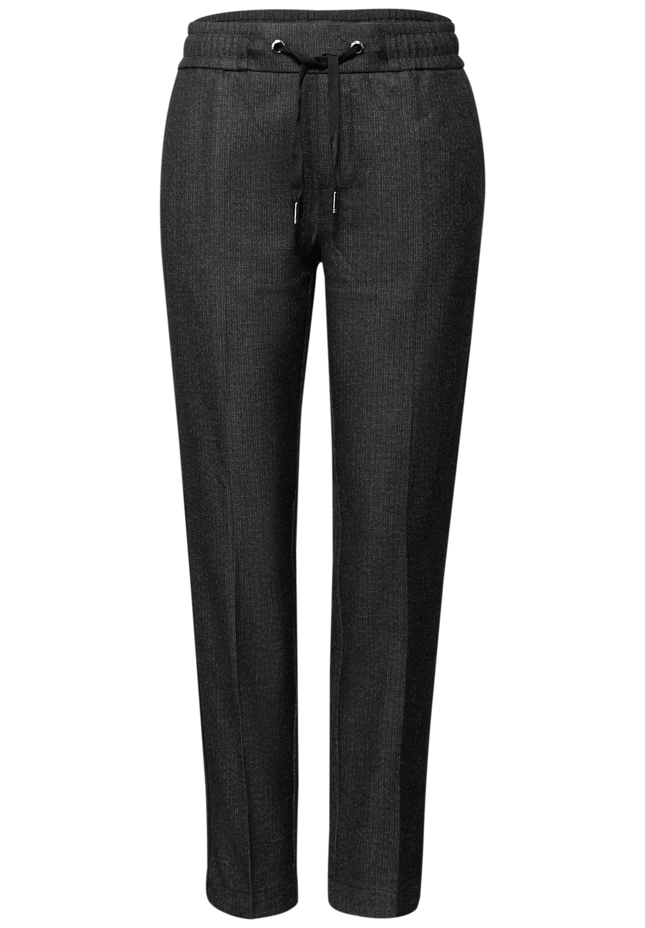 STREET ONE Stoffhose  mit Tape