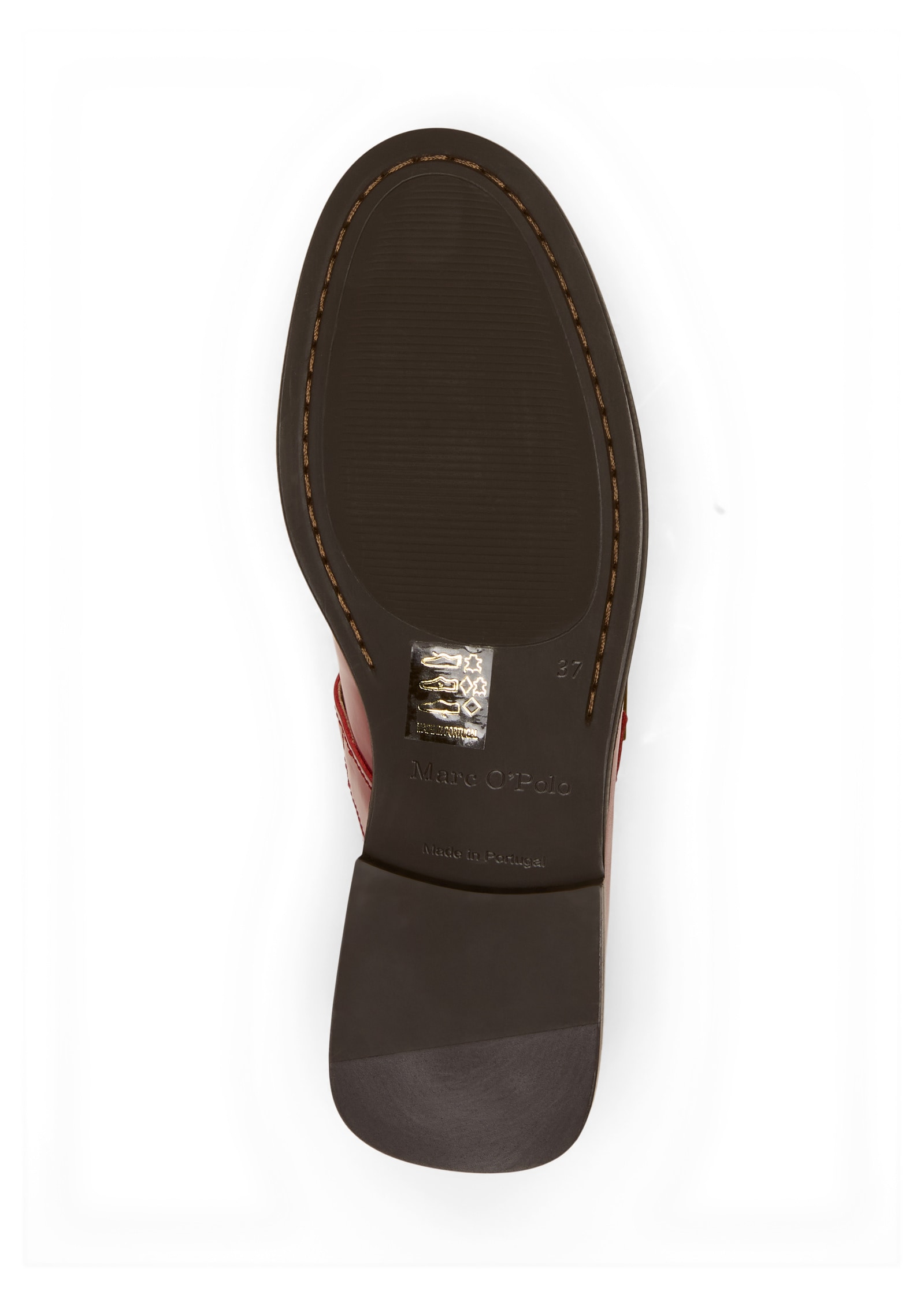 Marc O'Polo Loafer »aus glänzendem Rindleder«