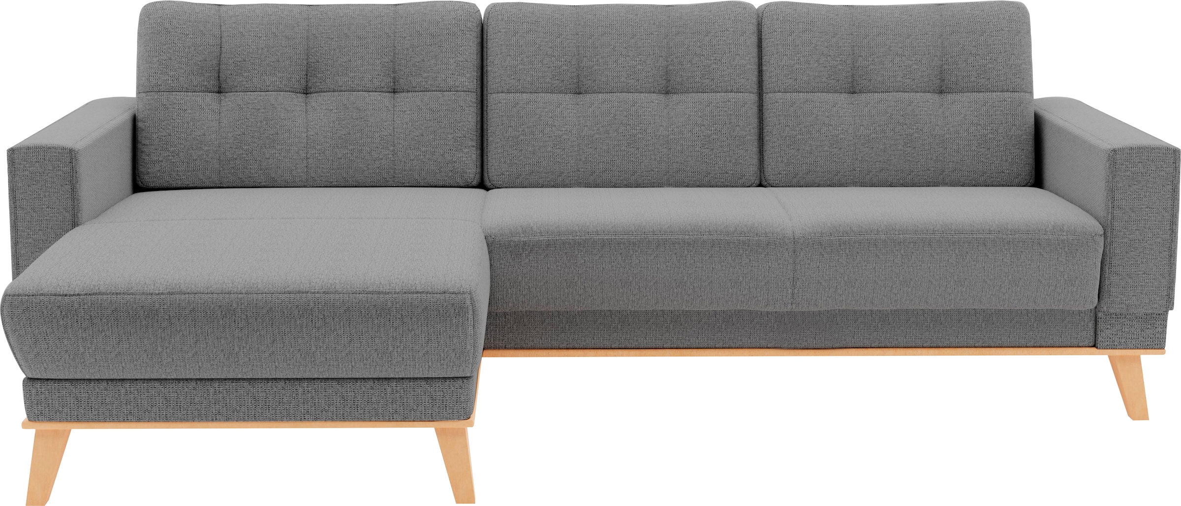 sit&more Ecksofa "Lavida L-Form", wahlweise mit Kippfunktion und Bettkasten günstig online kaufen