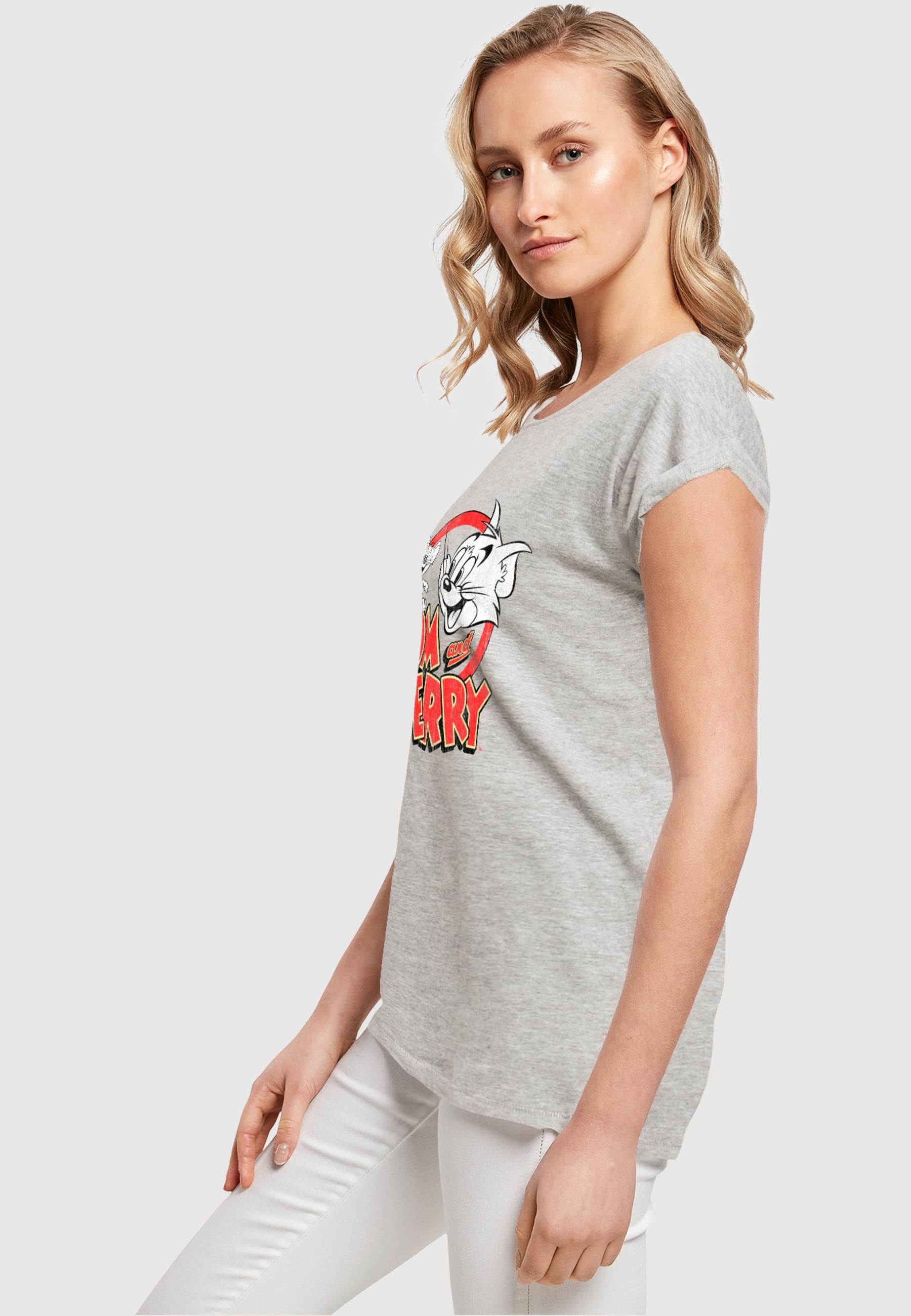 ABSOLUTE CULT T-Shirt »ABSOLUTE CULT Damen Ladies Tom and Jerry - Logo T-Shirt«, (1 tlg.)