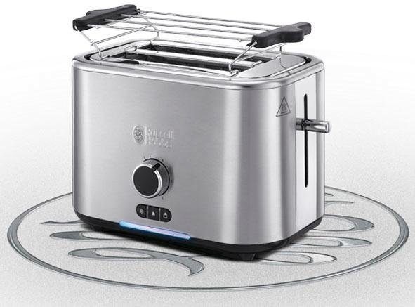 RUSSELL HOBBS Toaster "Velocity 24140-56", 2 kurze Schlitze, für 2 Scheiben, 2400 W, spart wertvolle Zeit