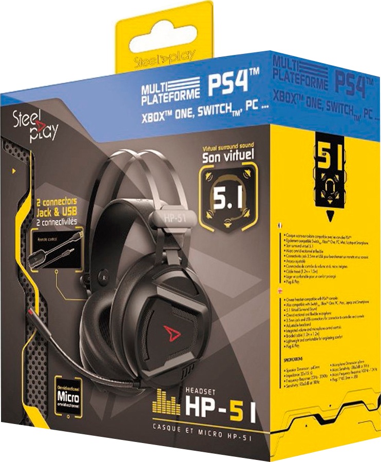 Steelplay Gaming-Headset »HP51«