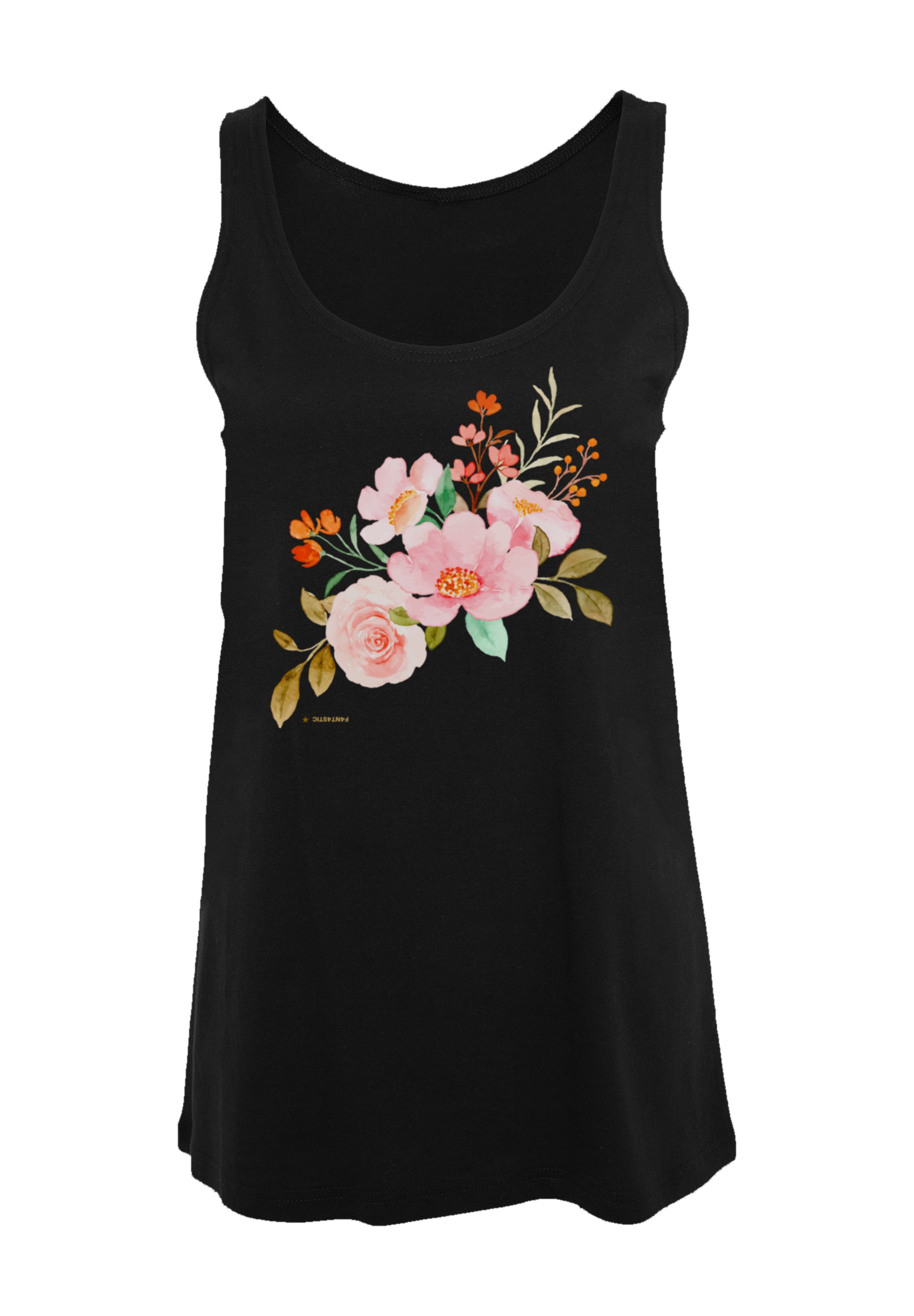 F4NT4STIC T-Shirt »Blumenmuster«, Print