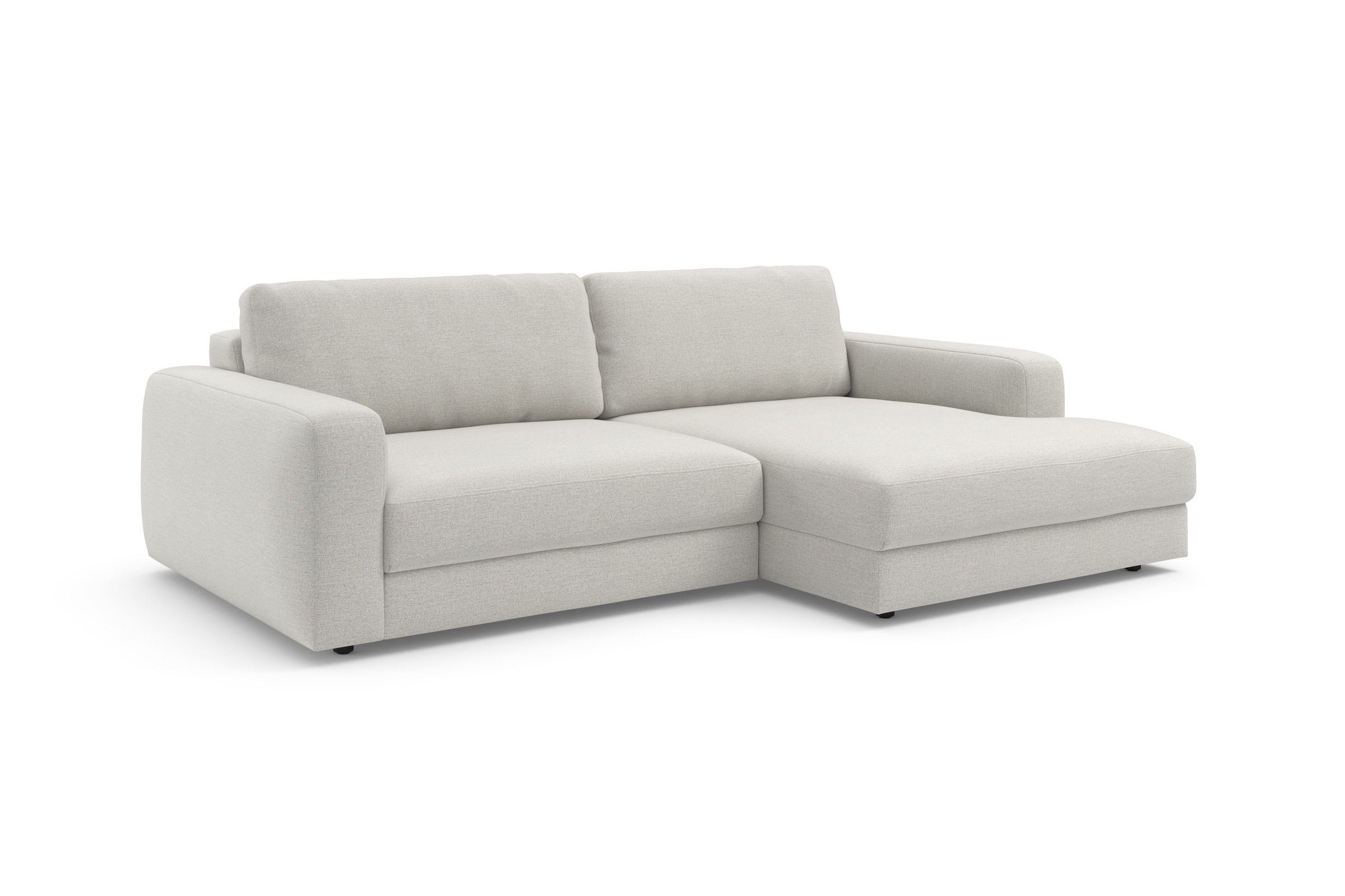 TRENDMANUFAKTUR Ecksofa »Bourbon, Designsofa mit tollem Sitzkomfort, L-Form,«, extra tiefe Sitzfläche, wahlweise mit Sitztiefenverstellung