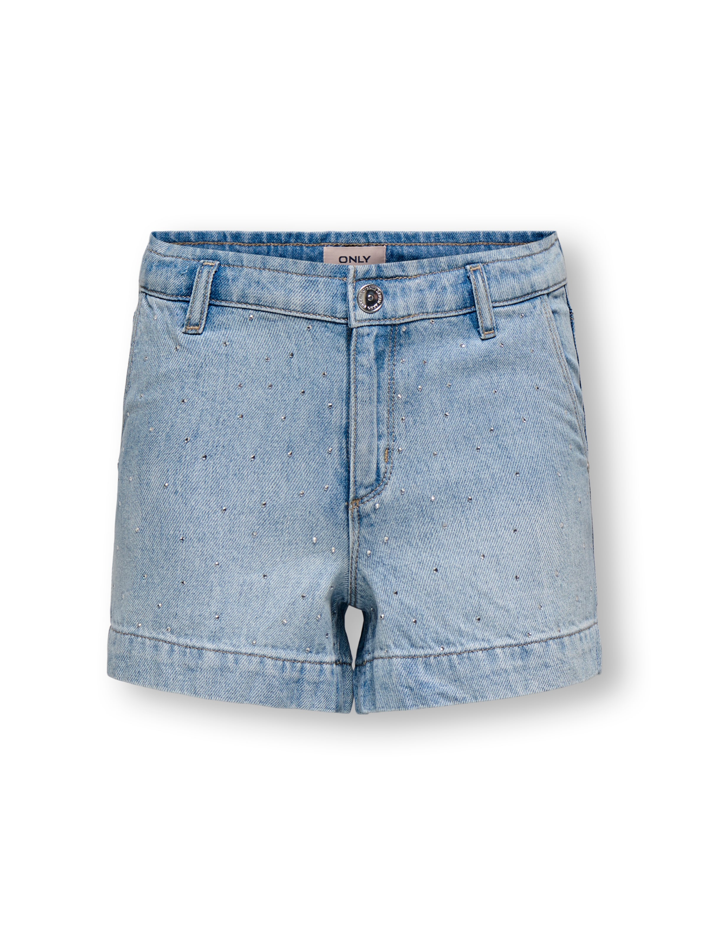 KIDS ONLY Jeansshorts "KOGCOMET WIDE RHINESTONE SHORTS DNM" 1