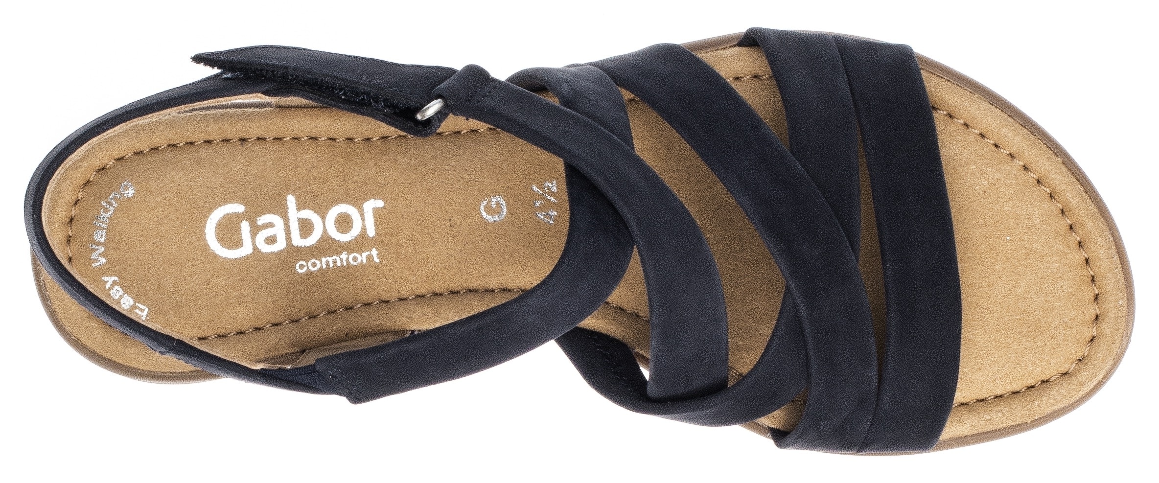 Gabor Sandalette »FLORENZ«, Sommerschuh, Komfortschuh, Riemchensandale in Weite G (=weit)