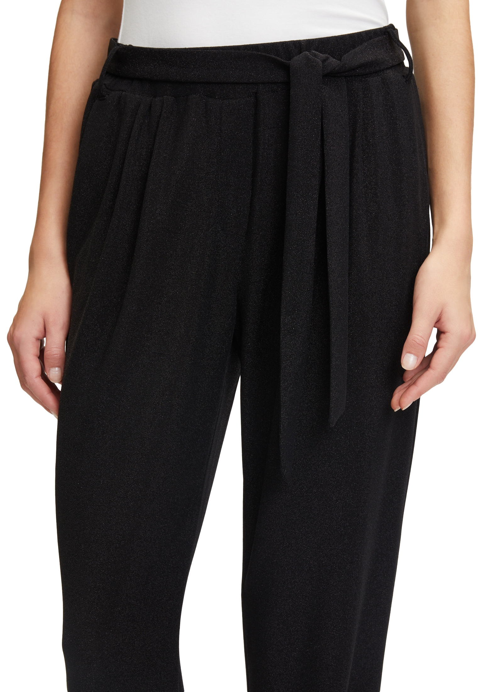 Betty&Co Anzughose »Betty & Co Anzughose mit Lurexfaden«, Material