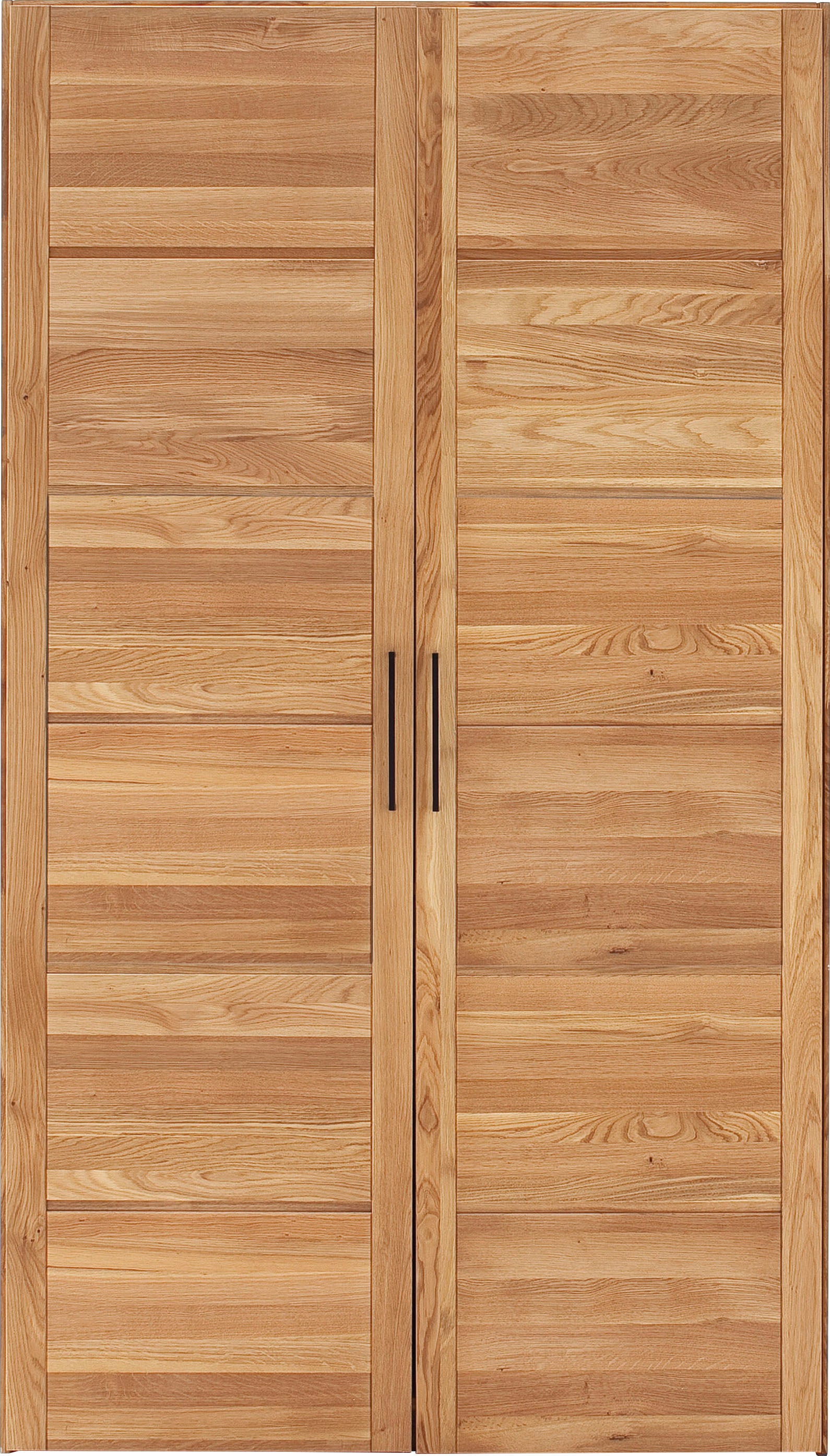 Home affaire Kleiderschrank "Chamara" aus massivem Eichenholz, in unterschiedlichen Breiten, Höhe 218 cm