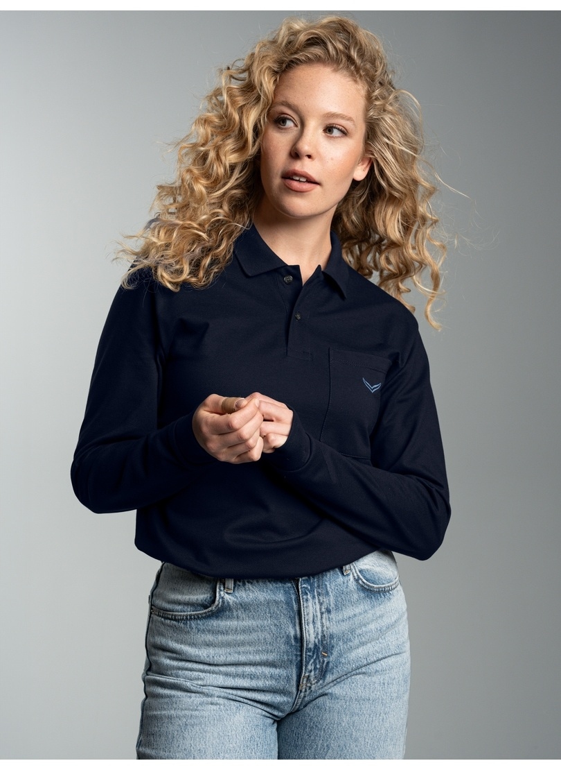 Trigema Poloshirt "TRIGEMA Poloshirt mit Brusttasche" 1 Stk.