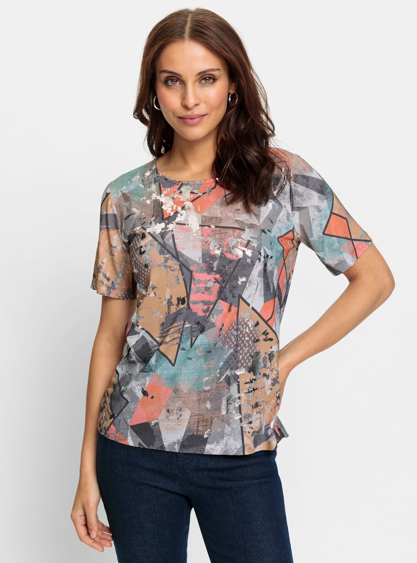 Inspirationen Kurzarmshirt "Shirt" 1 Stk. tlg. günstig online kaufen