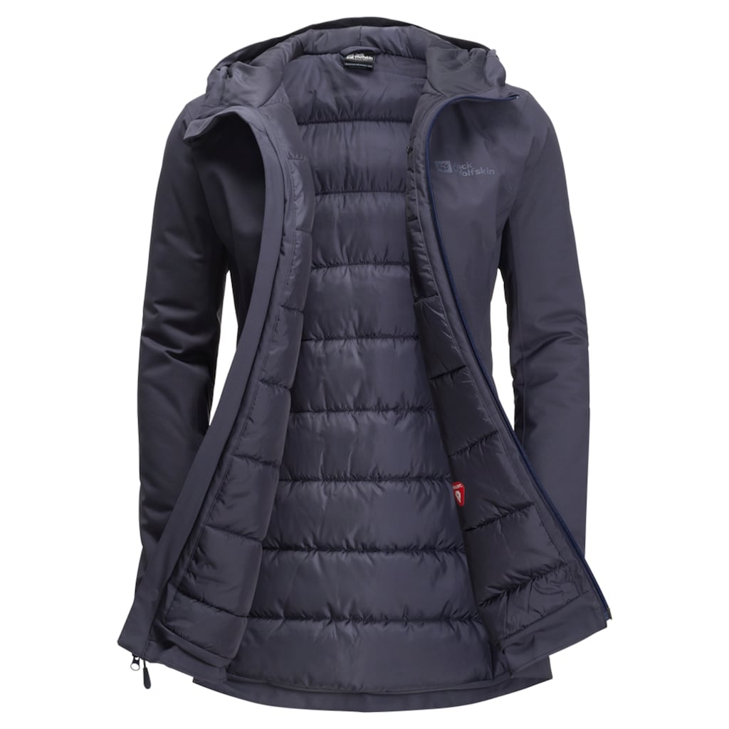 Jack Wolfskin Winterjacke »STIRNBERG INS JKT W«, mit Kapuze