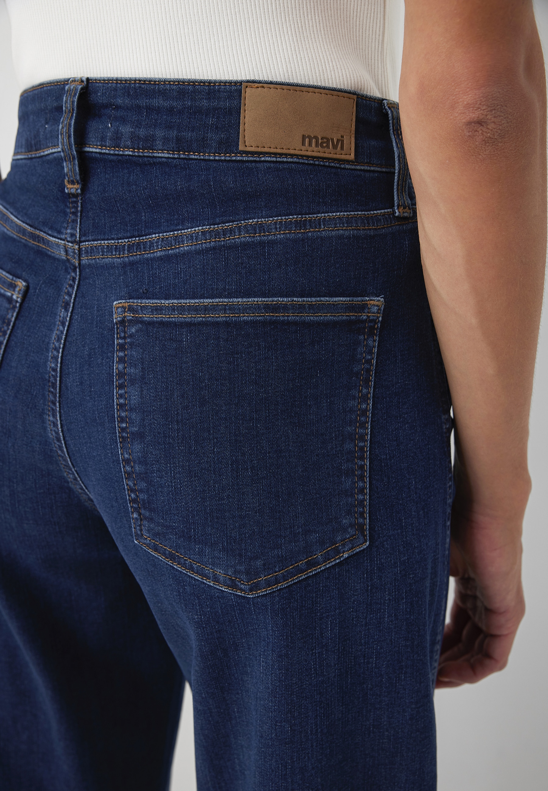 Mavi Weite Jeans »LEILA W/Cut« Baggy Jeans