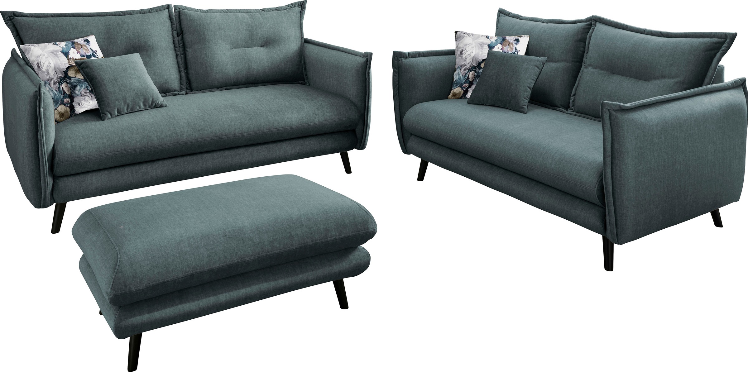 Home affaire 3-Sitzer "Lazio" inklusive 1 Stk. Wende- und 1 Stk. Zierkissen günstig online kaufen