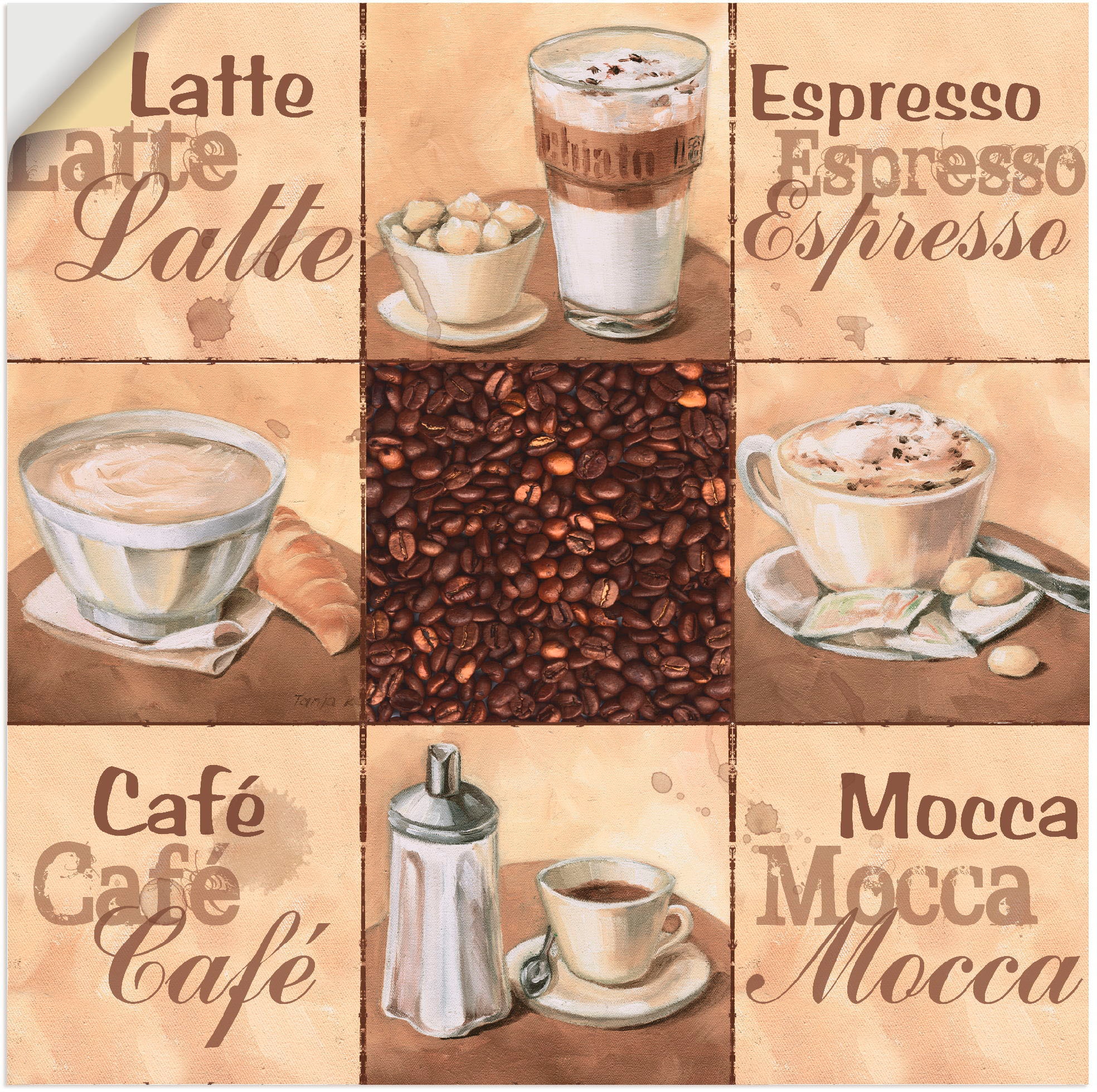 Kaffeebohnen-Bilder online kaufen auf BAUR | Rechnung ▷