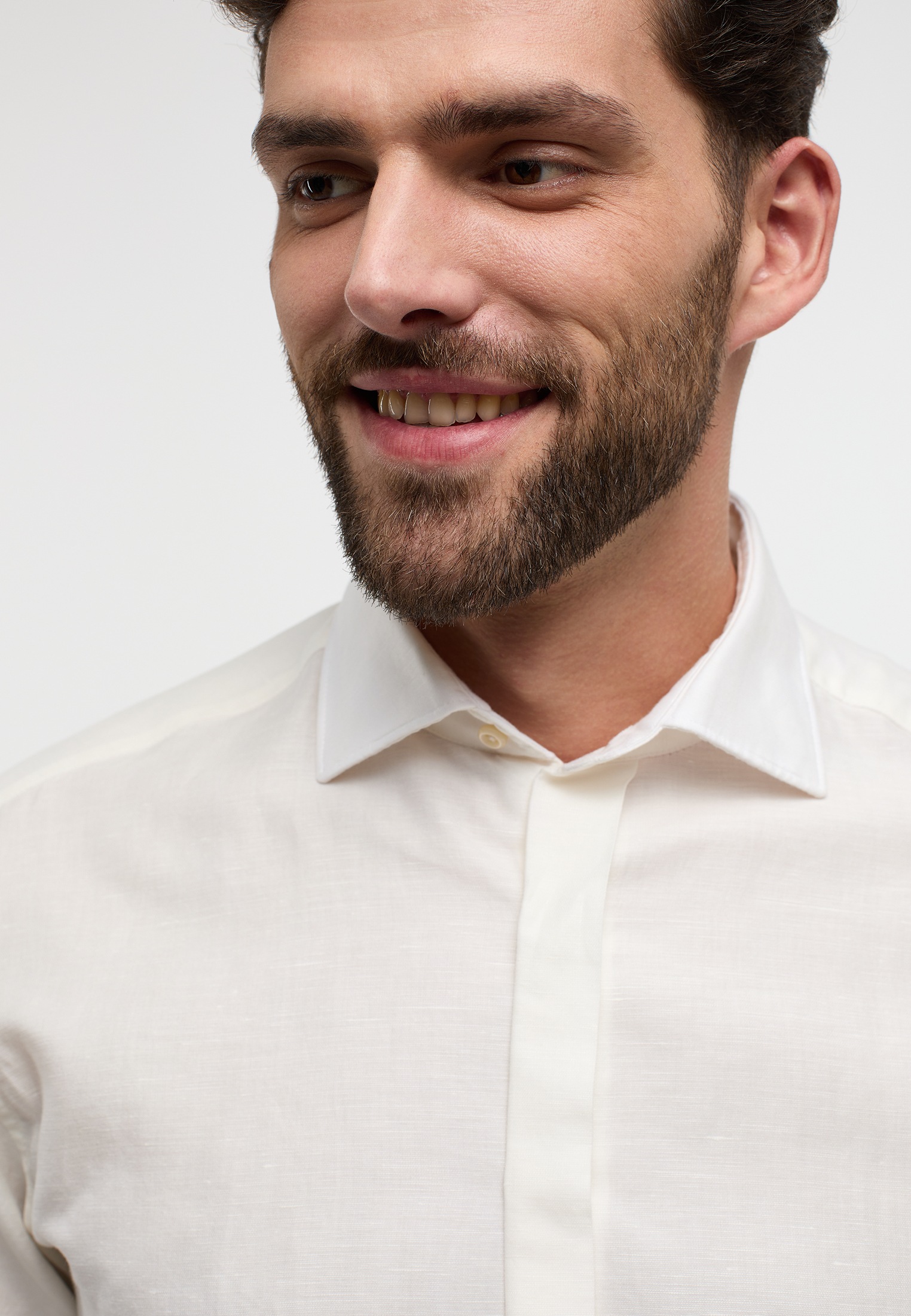 Eterna Langarmhemd »MODERN FIT« EASY IRON (bügelleicht)