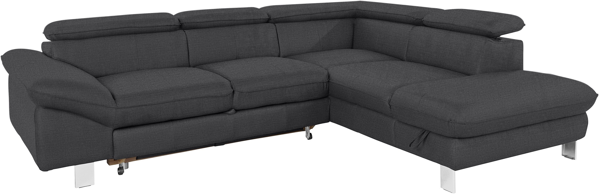 Thumbnail - COTTA Ecksofa "Driver L-Form", mit Kopfteilverstellung, wahlweise mit Bettfunktion & Bettkasten