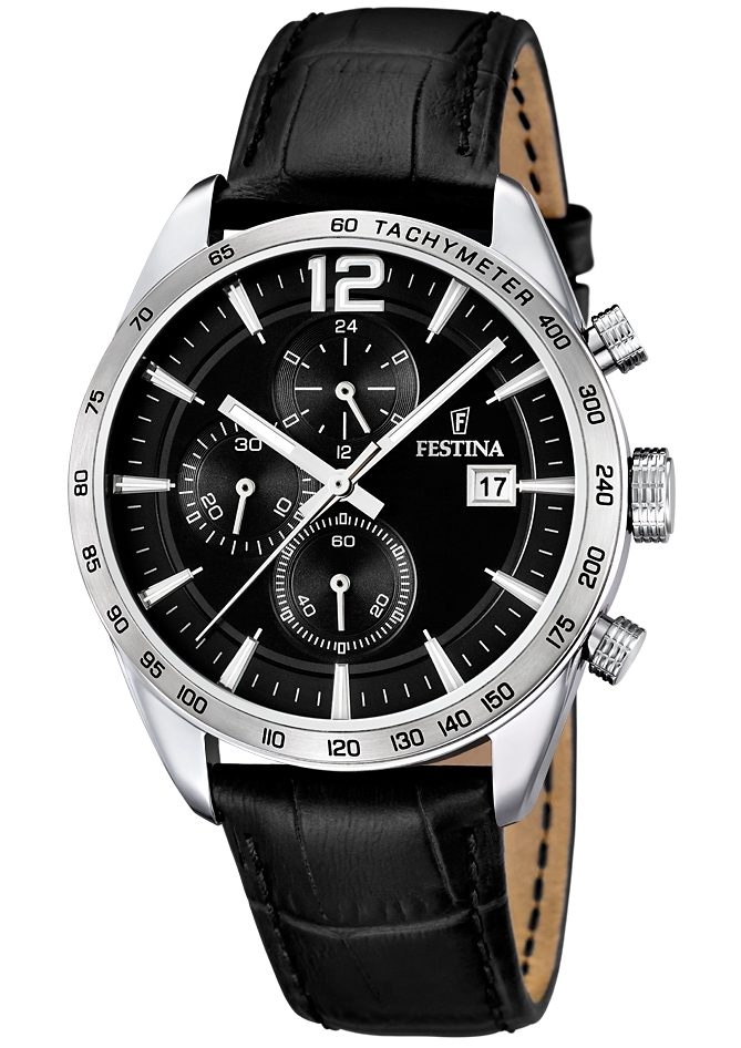 Festina Chronograph »F16760/4«, Armbanduhr, Quarzuhr, Herrenuhr, Stoppfunktion