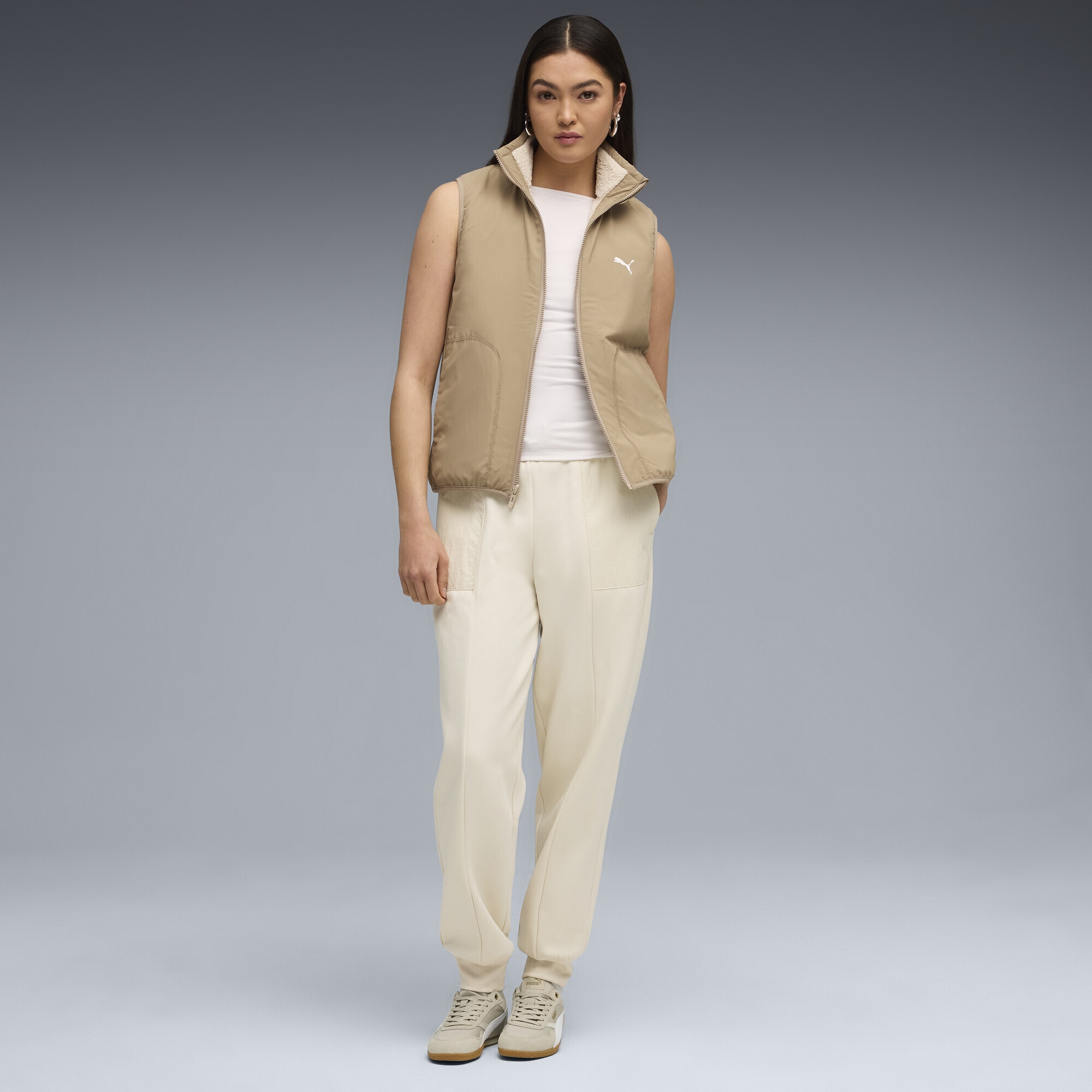PUMA Funktionsweste »Hybrid Sherpa Wendbare Weste Damen«
