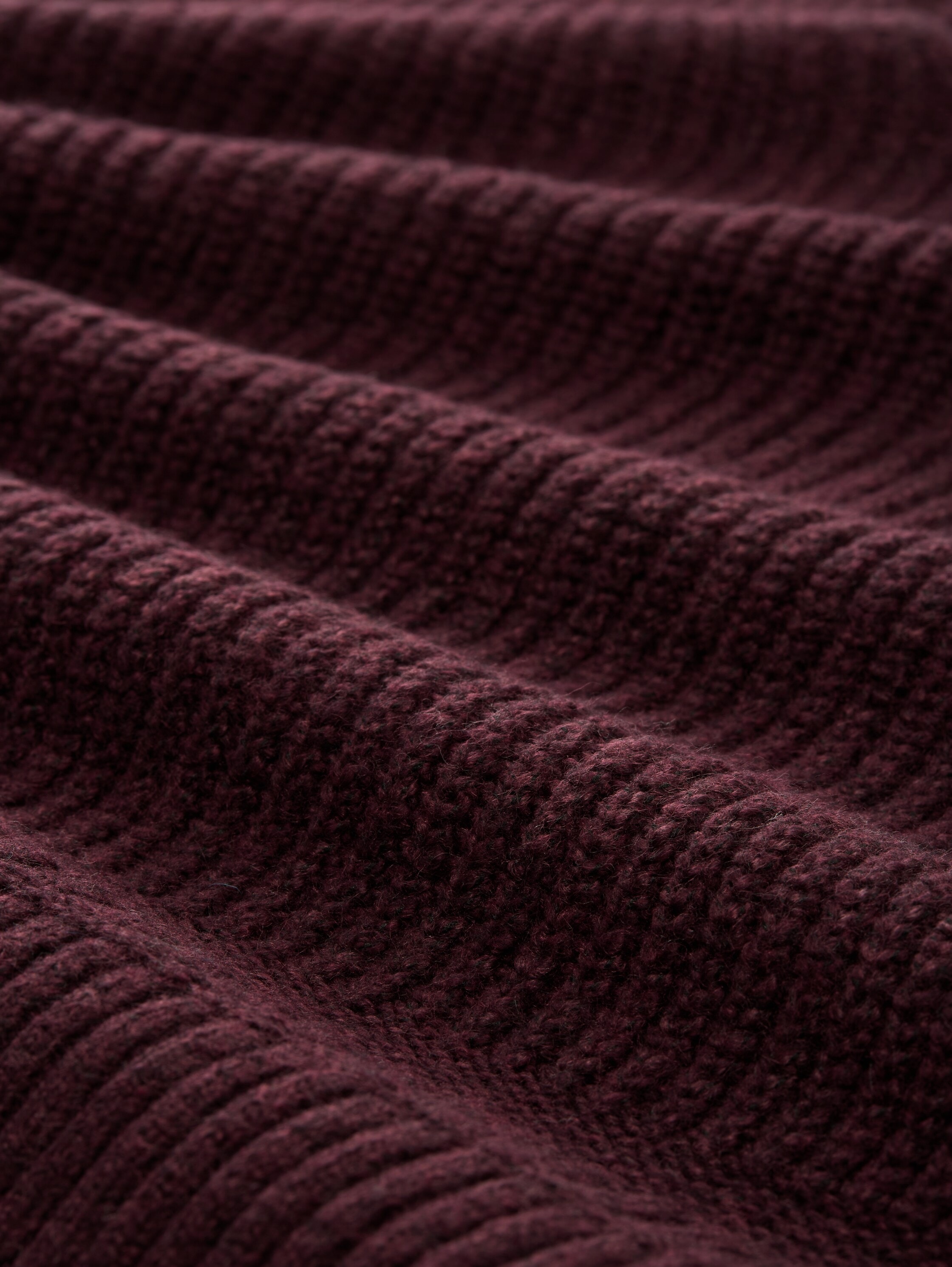 TOM TAILOR Strickpullover, mit Rippstruktur