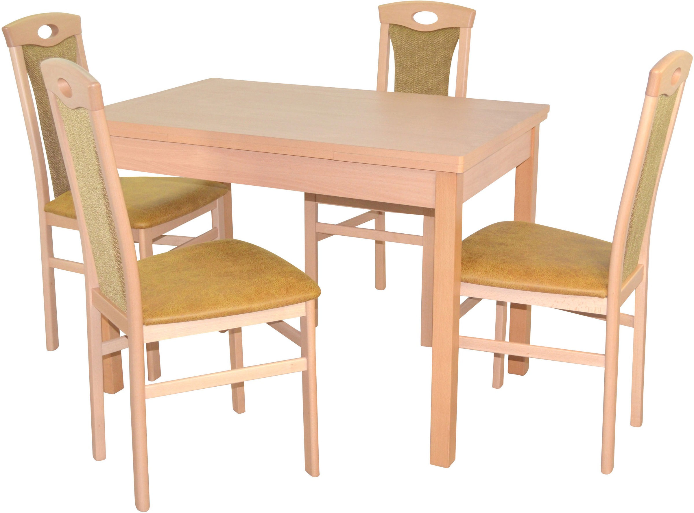 HOFMANN LIVING AND MORE Essgruppe "5tlg. Tischgruppe", (Spar-Set, 5 tlg., 5 günstig online kaufen