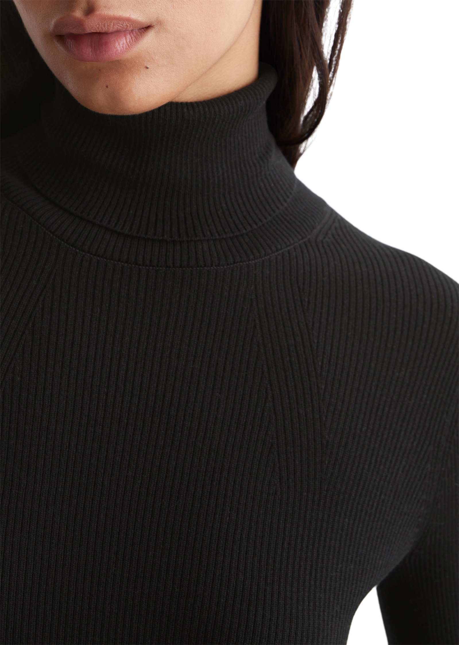 Marc O'Polo Rollkragenpullover »aus Organic Cotton«
