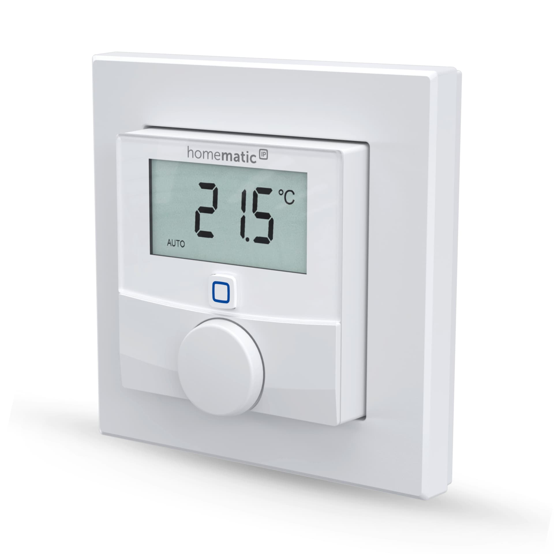 HOMEMATIC IP Smart-Home-Zubehör "Wandthermostat mit Luftfeuchtigkeitssensor WTH-3", B:11,5cm H:5cm T:12,5cm, weiß, Smart-Home-Stationen