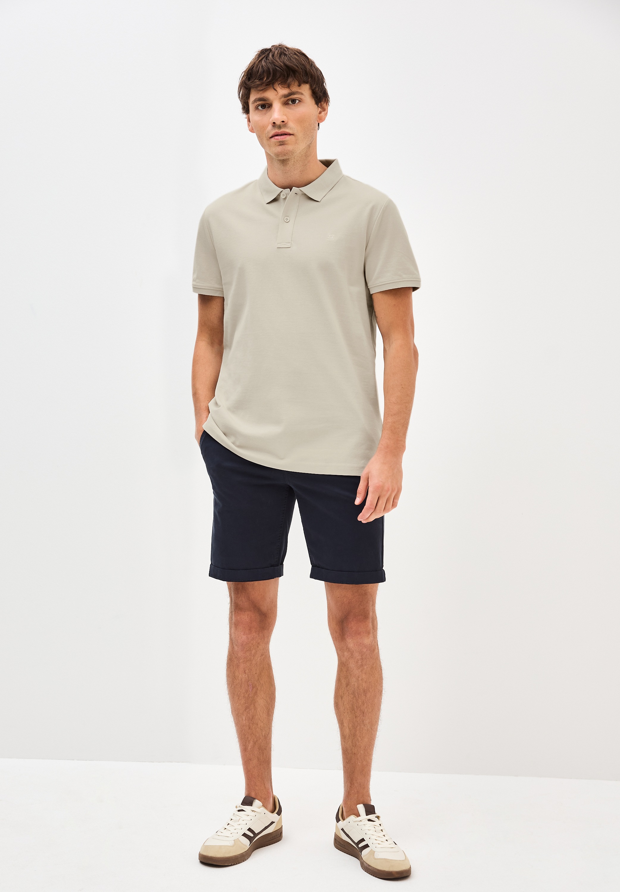 Thumbnail - STREET ONE MEN Poloshirt aus reiner Baumwolle