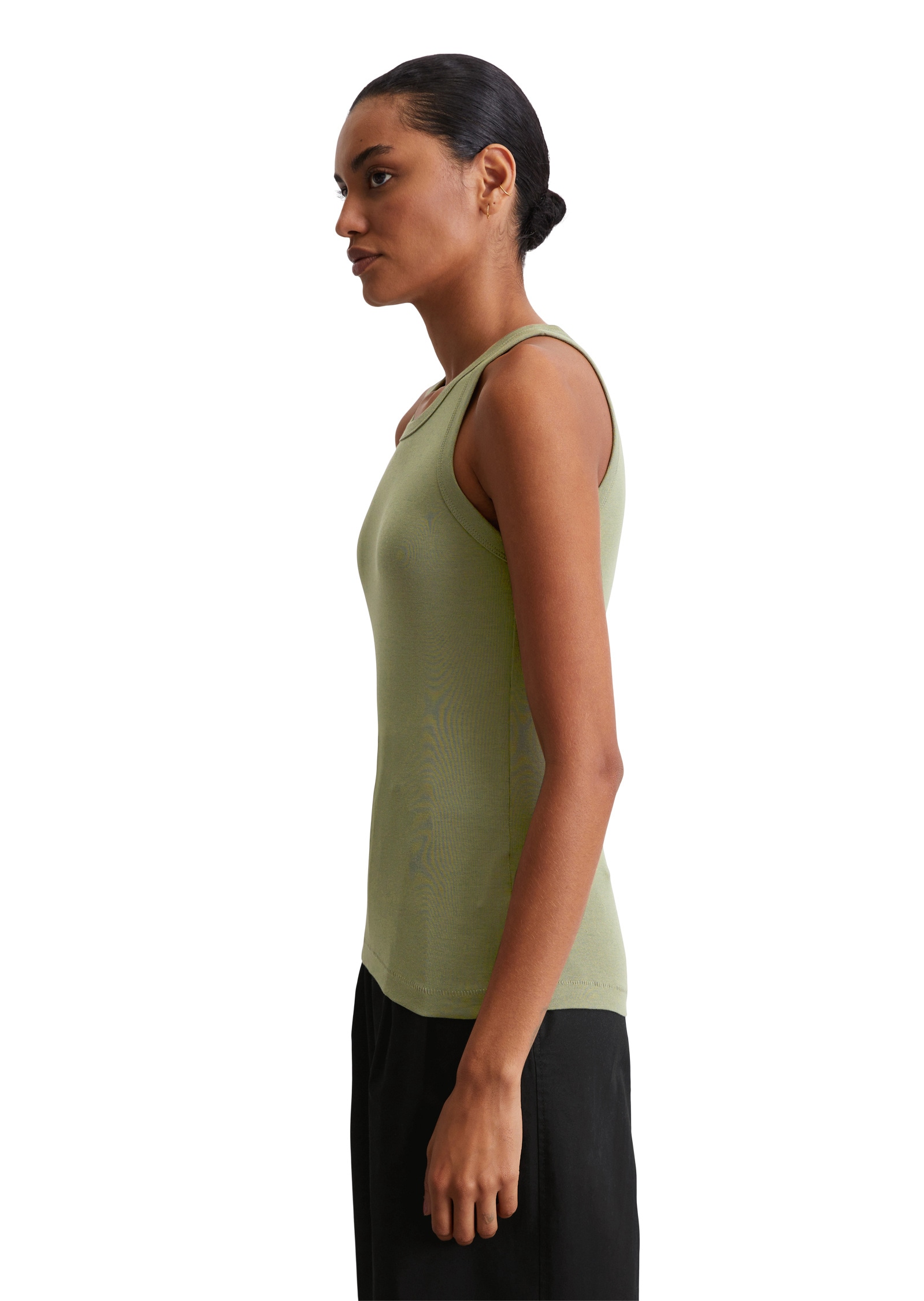 Marc O'Polo T-Shirt »aus Organic-Cotton-Rib-Jersey«