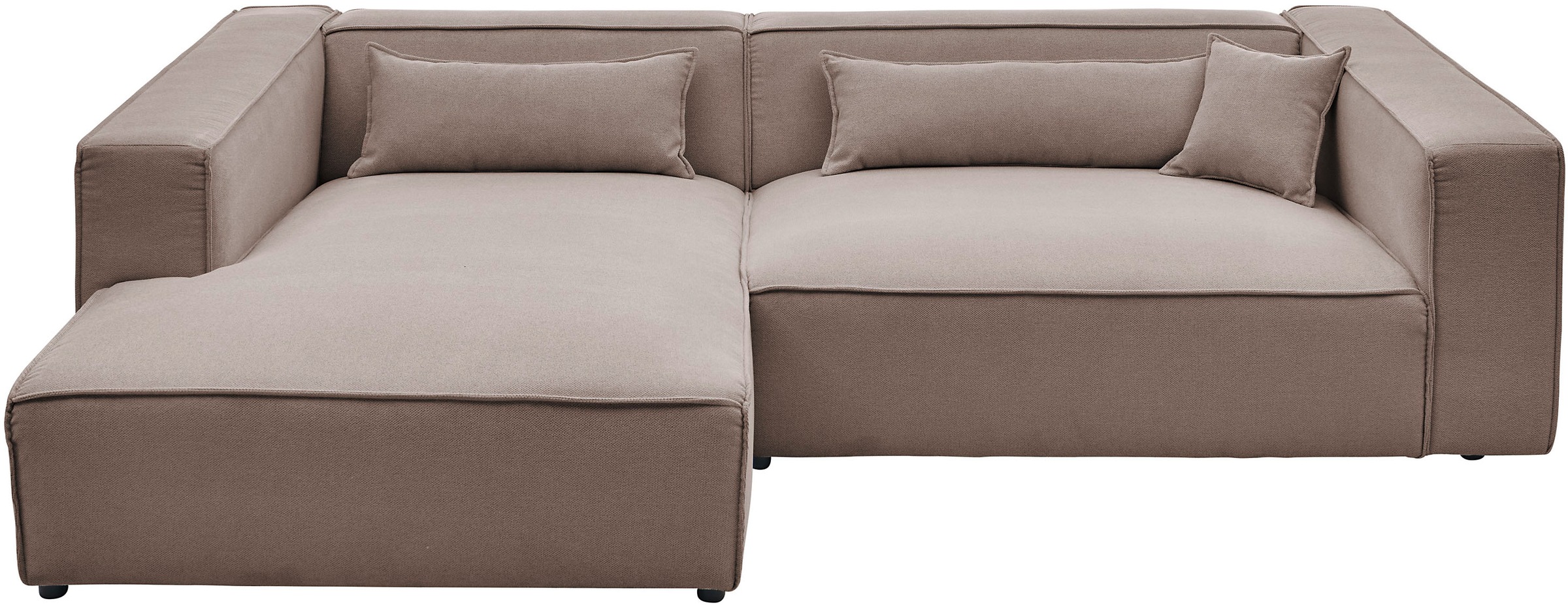 LeGer Home by Lena Gercke Ecksofa "PIARA XXL, Big-Sofa in Cord oder Leineno günstig online kaufen