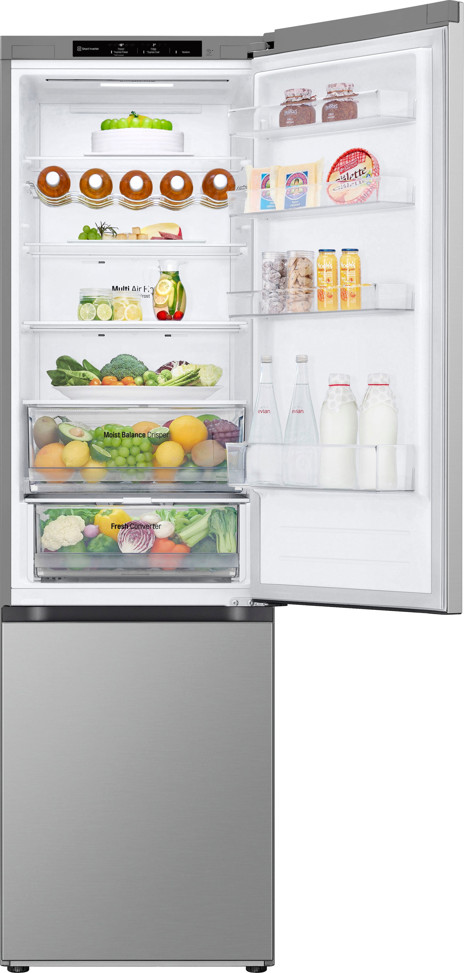 LG Kühl-/Gefrierkombination »GBV3200CPY«, GBV3200CPY, 203 cm hoch, 59,5 cm breit
